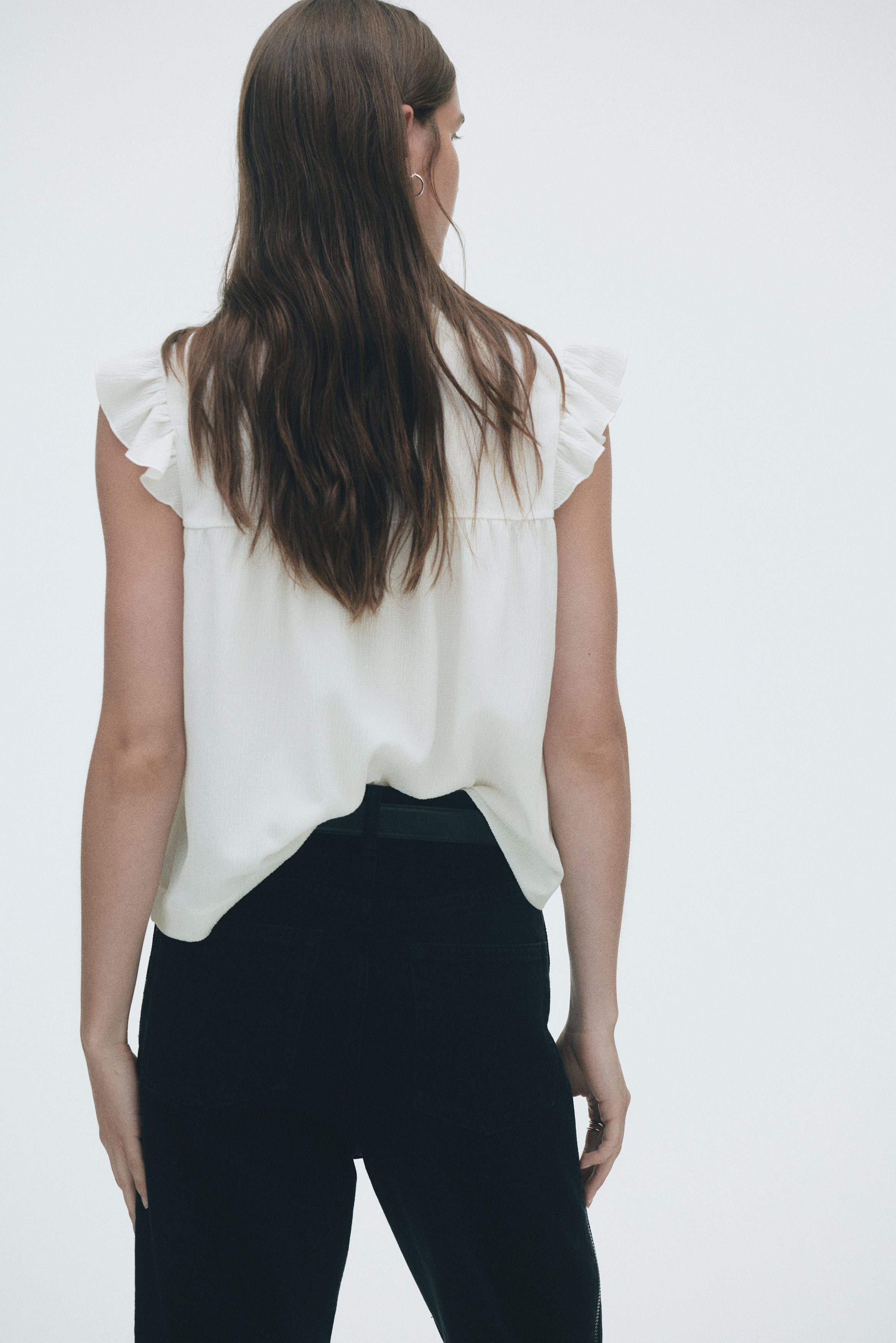 Crinkled top