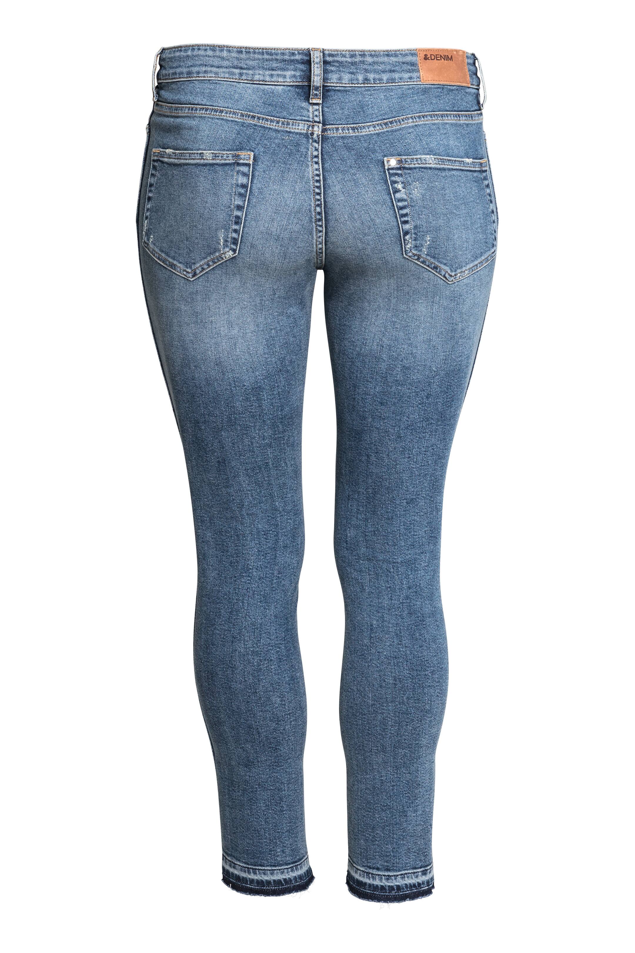 Näytä suurempi kuva: H&M+ Slim Regular Ankle Jeans - Deniminsininen - NAISET | H&M FI 1