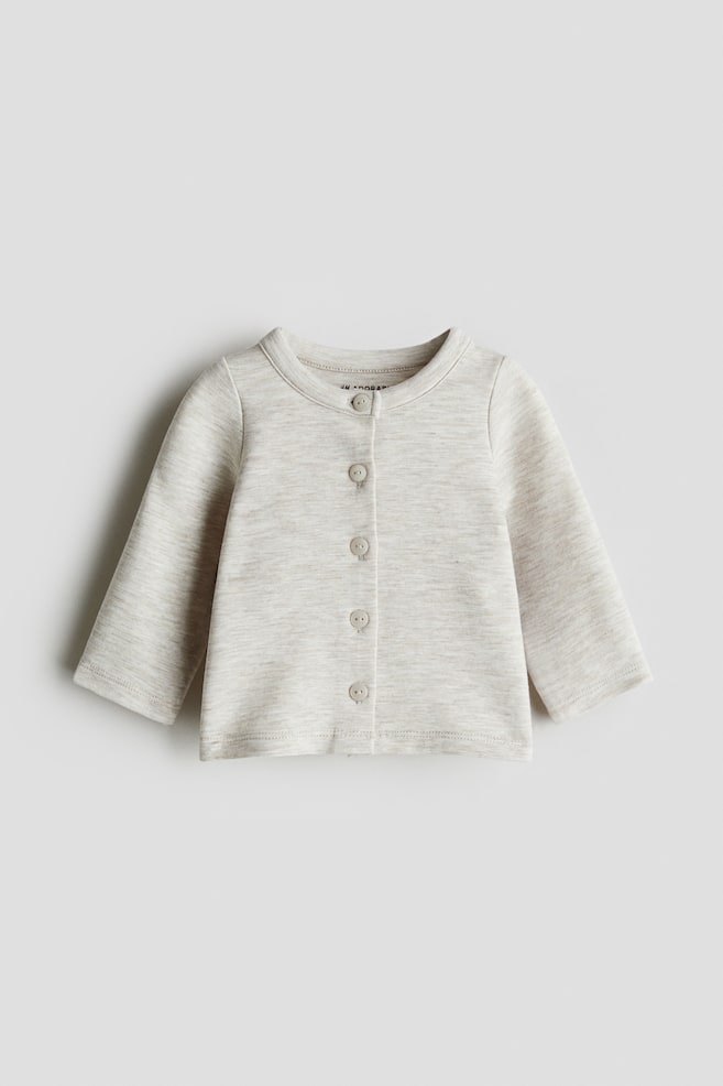Chandail doux - Grège/Taupe - 1