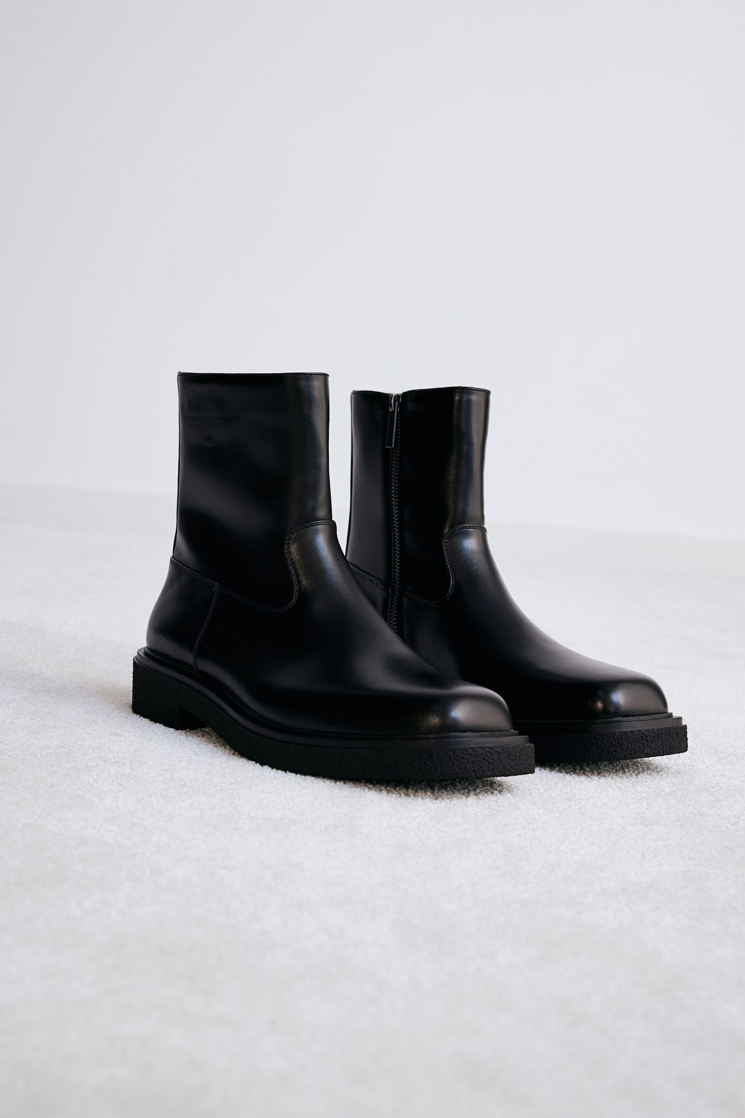 Botas - Preto/Bege - 3