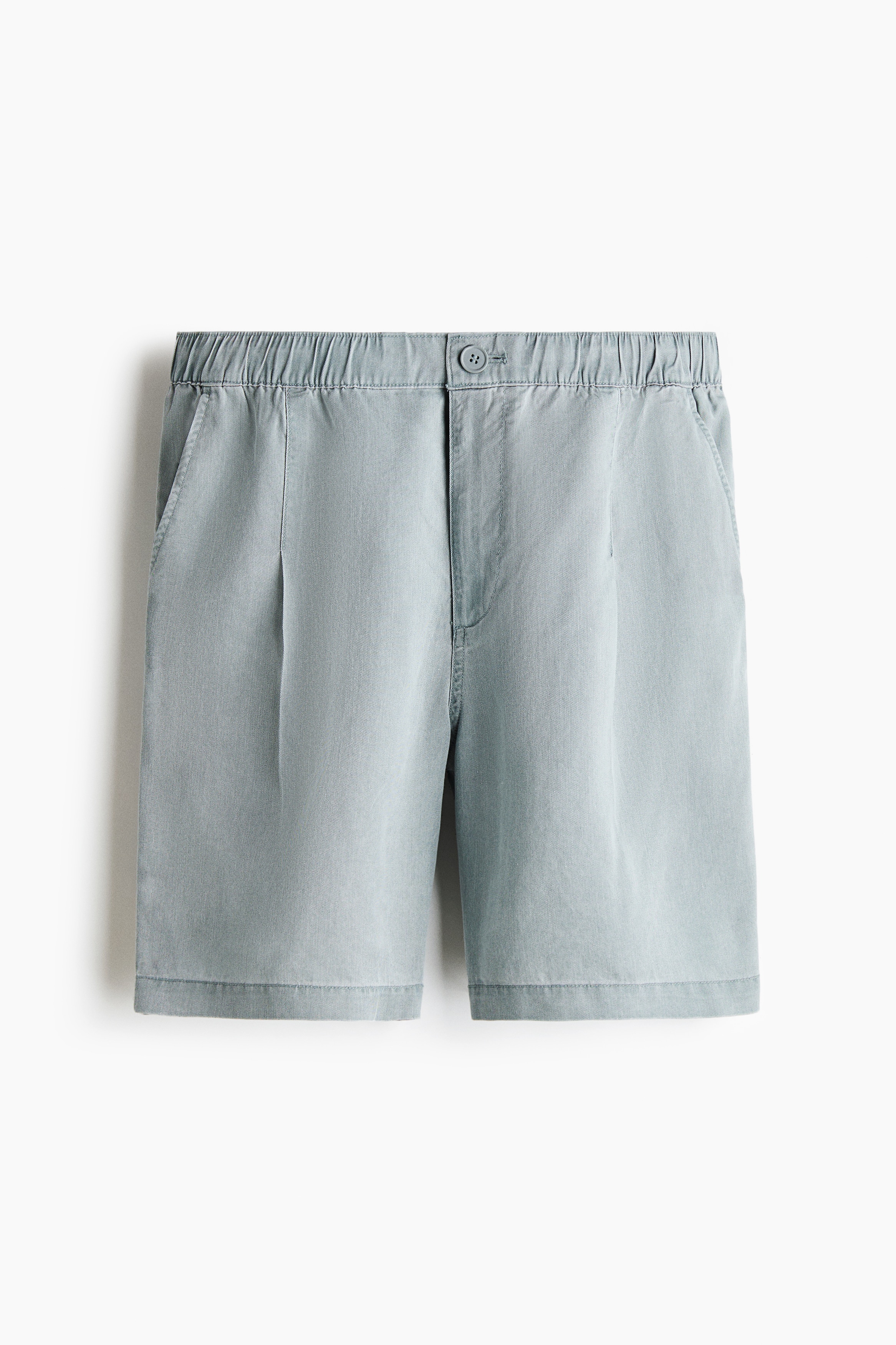 Loose Fit Shorts - Light blue/Dark grey