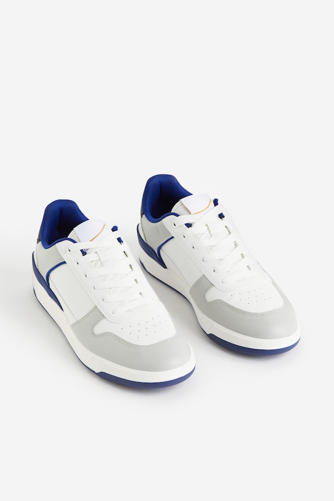 Sneakers - Bianco/blu - 4