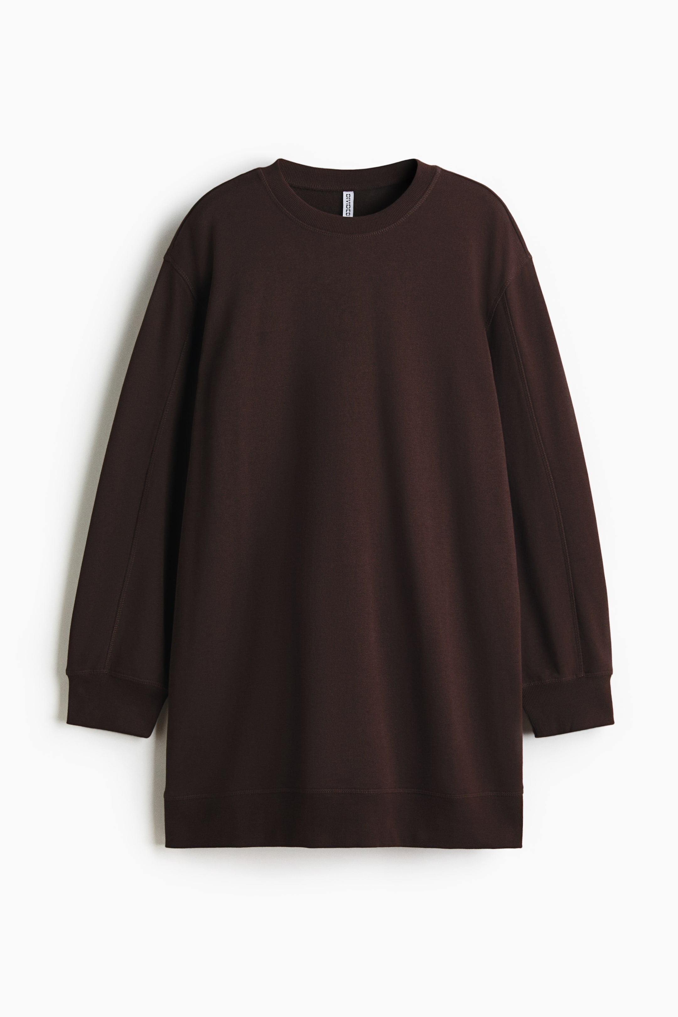 View larger image: Sweatshirt dress - Dark brown - Ladies | H&M GB 4