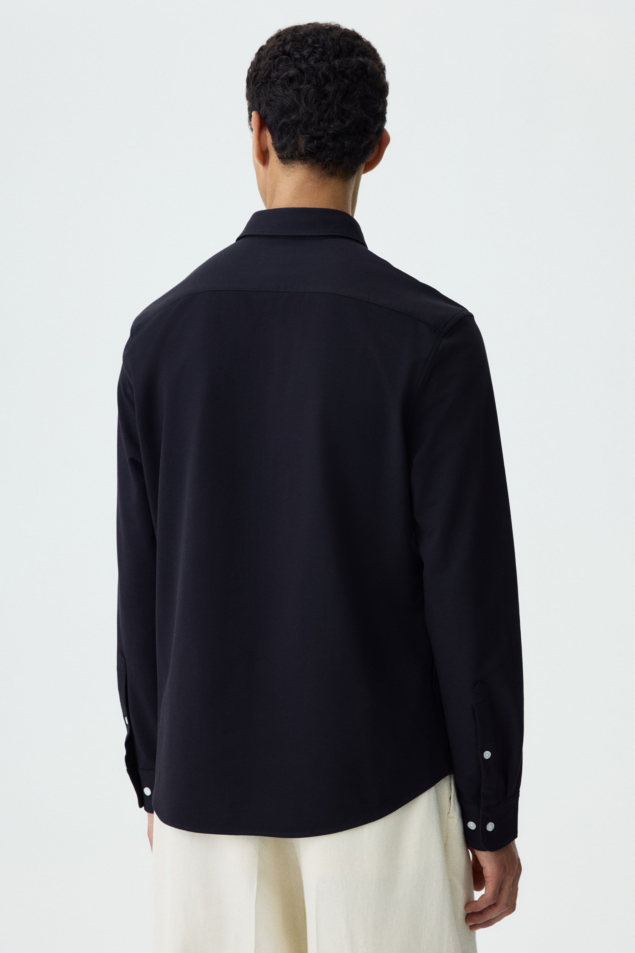 Four-Way Stretch Slim-Fit Shirt