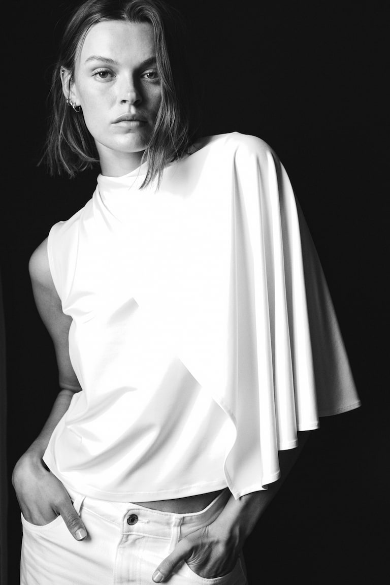 Bluza od krep tkanine