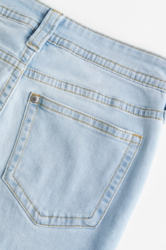 Skinny Low Jeans - Sart denimblå/Sort/Lys denimblå - 2