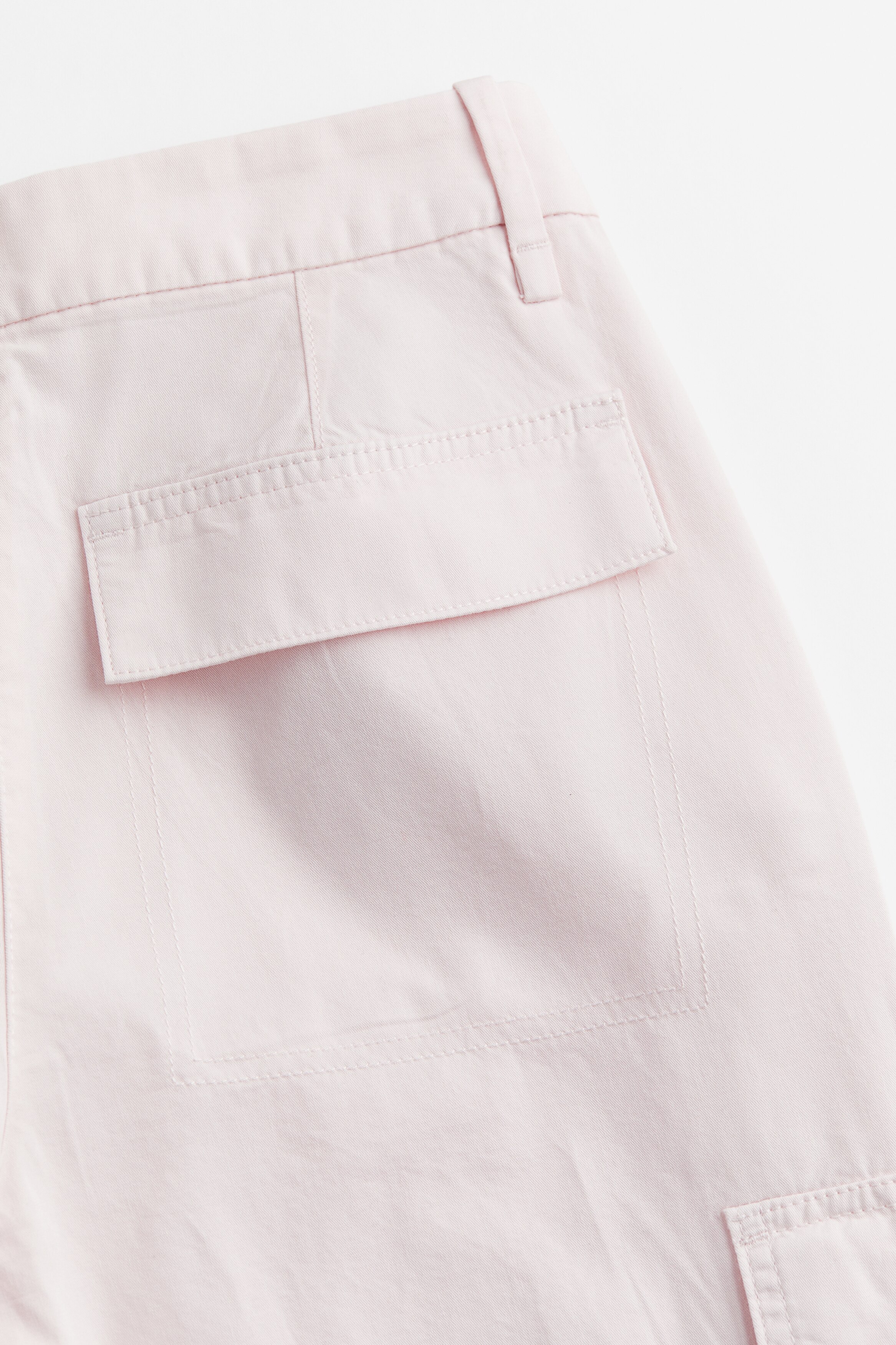 Twill cargo trousers