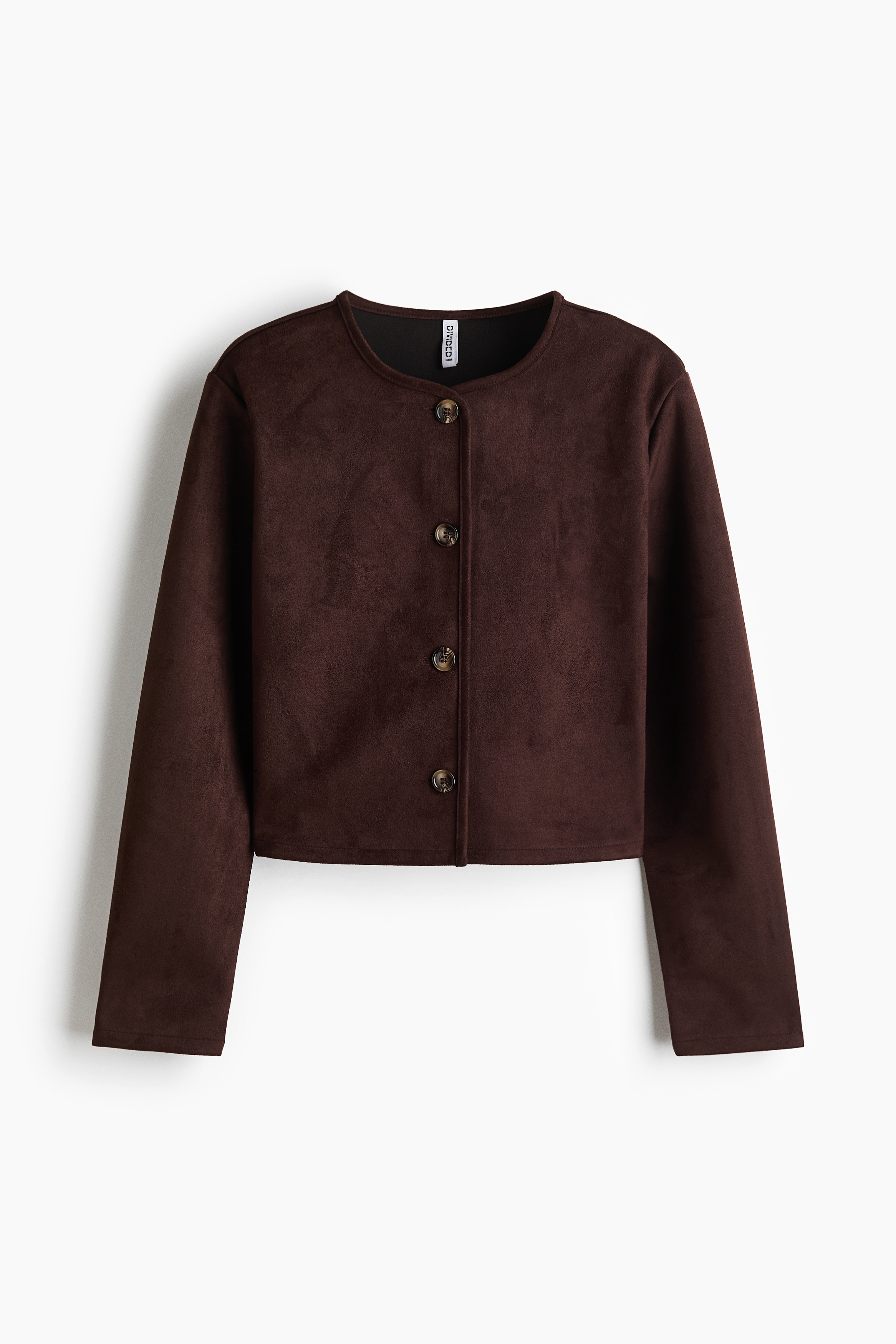 Cardigan - Dark brown/Dark beige/Dark khaki green