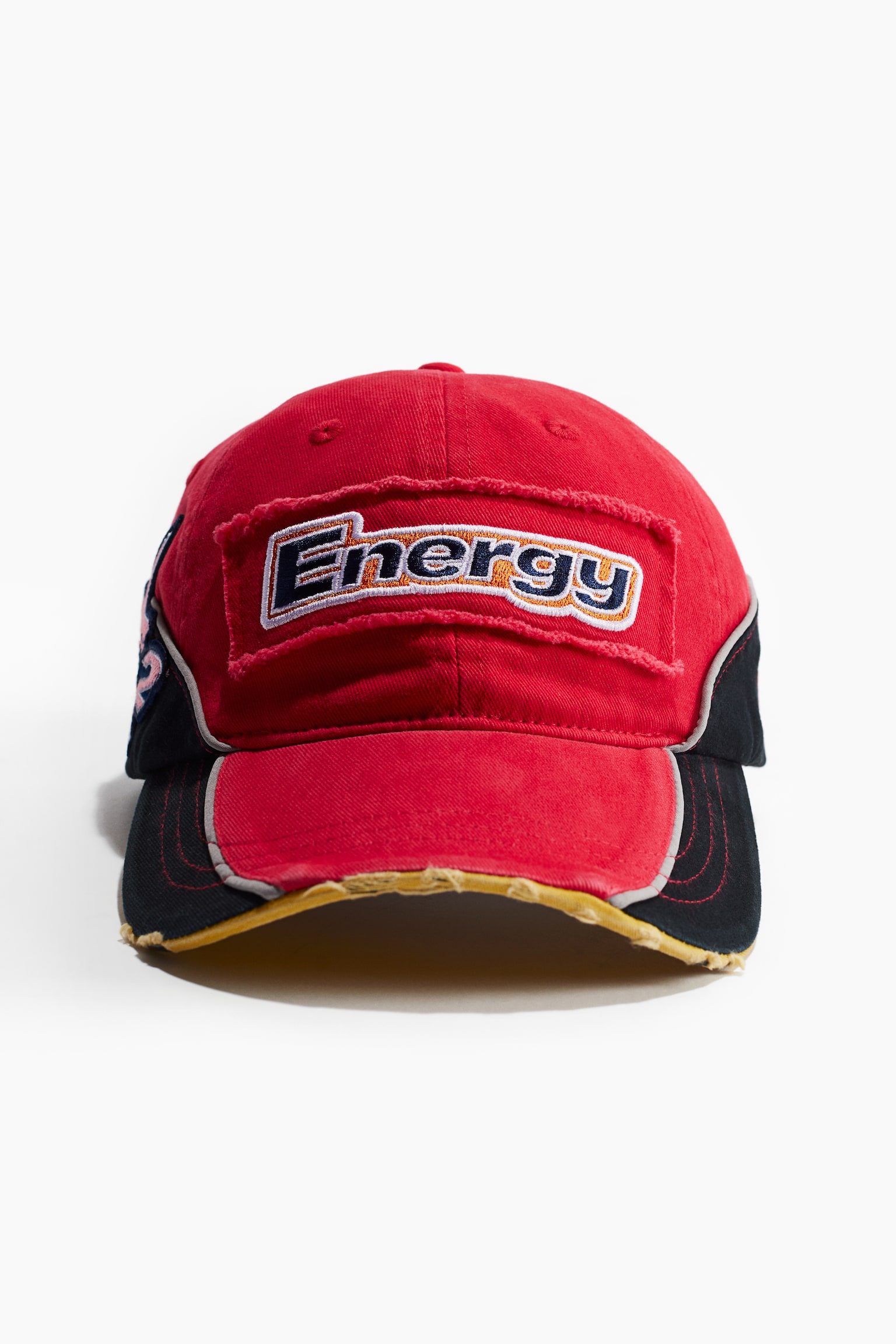 Appliquéd cap - Red/Energy - 2