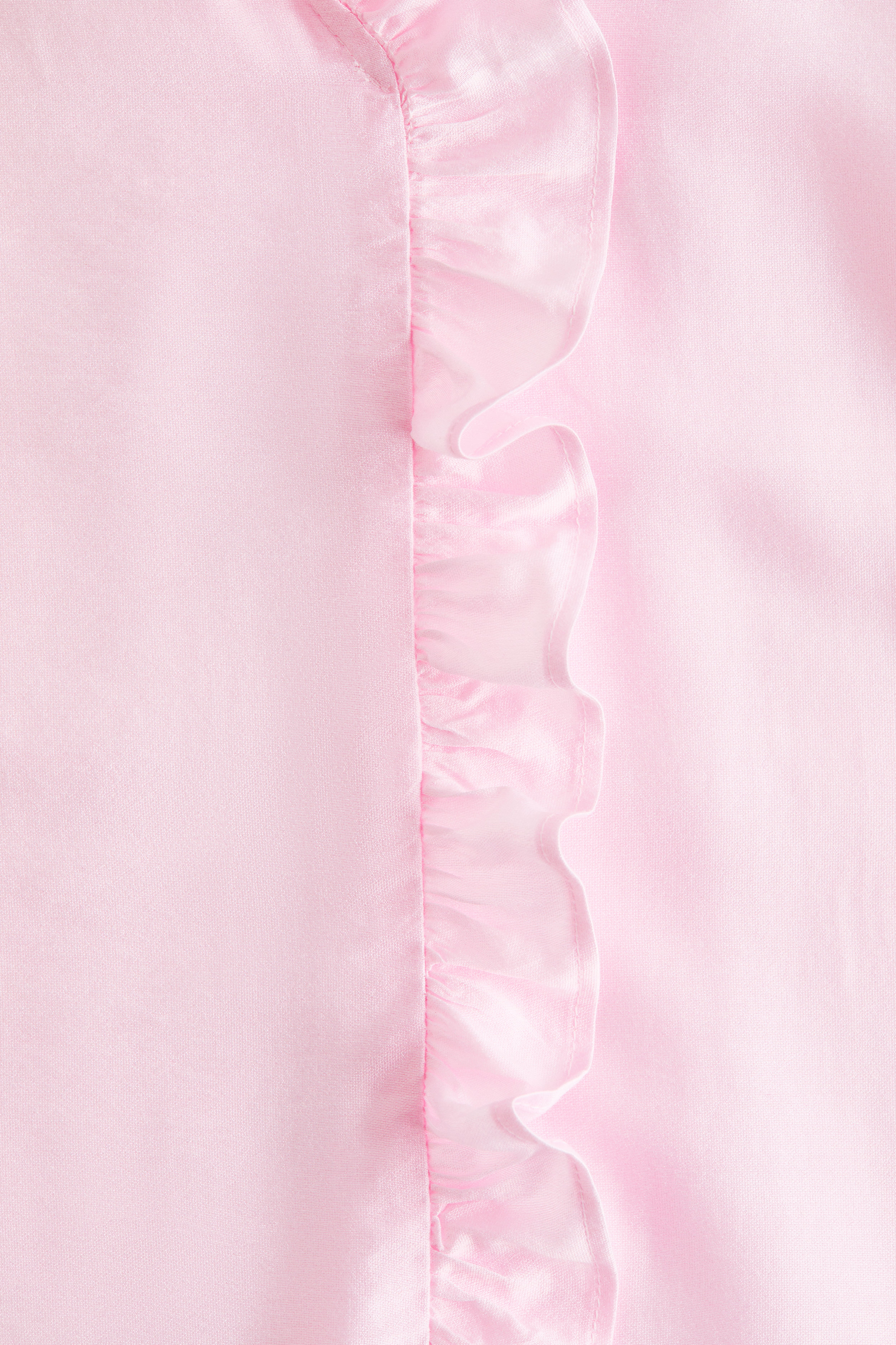 Ruffled Puff-Sleeved Blouse