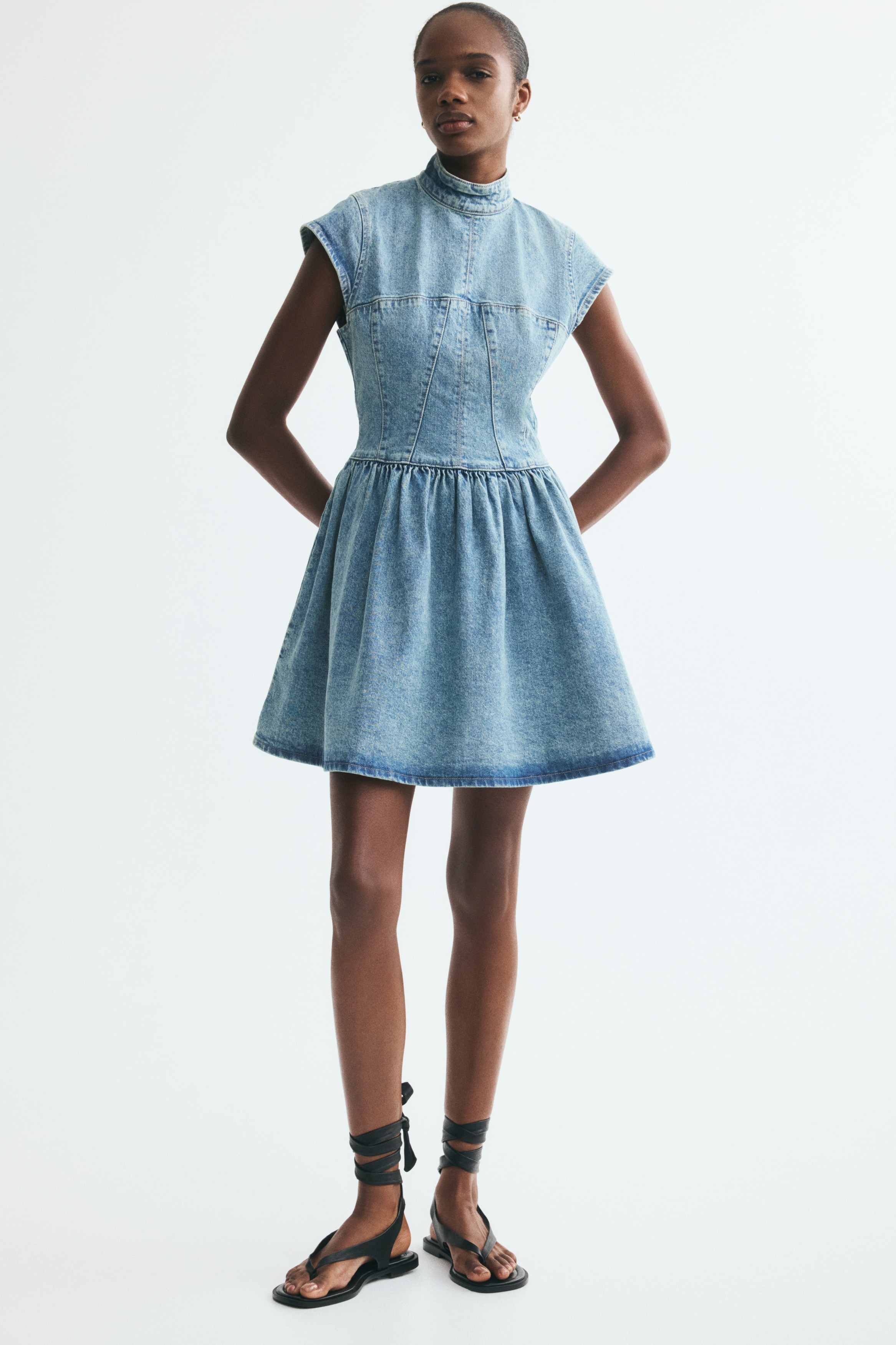 h&m blue skater dress FINAL SALE: BNWT H&M Royal/Electric Blue Skater Dress (retailed for  $39.90!), Women's Fashion, Bottoms, Other Bottoms on Carousell