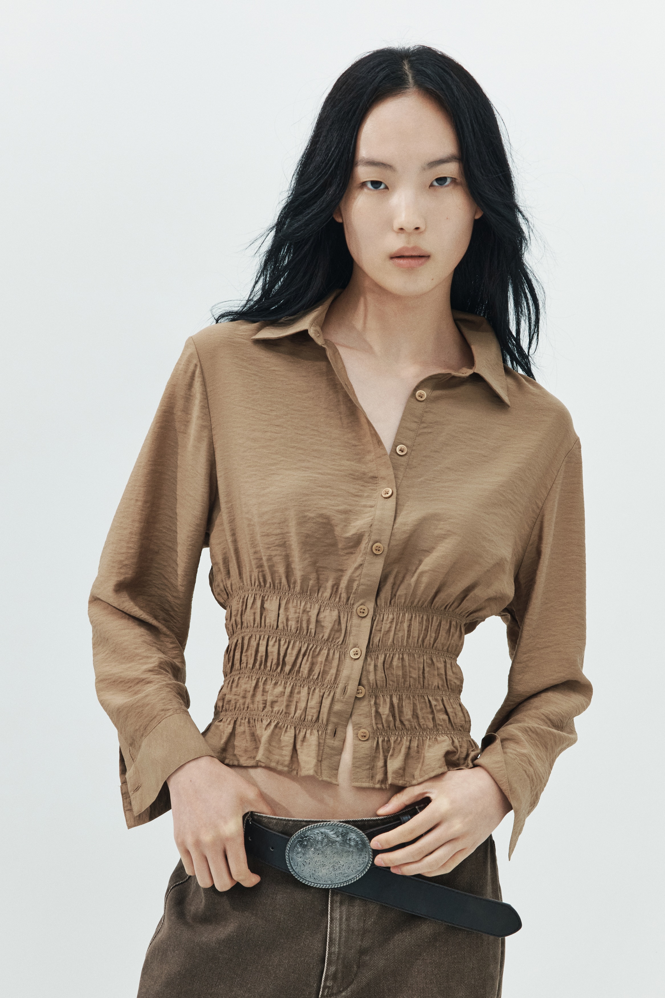 レディース ブラウス | フリル・レース・花柄 他 | H&M JP
