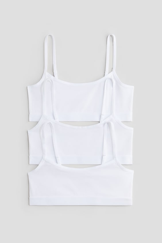 Детские топы H&M 3-Pack Jersey Tops