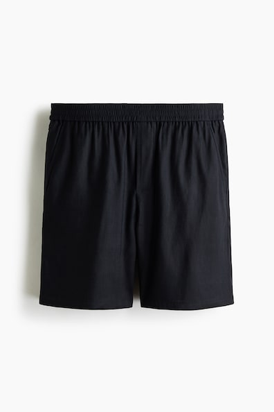 Easy-care Relaxed Fit リネンブレンドショートパンツ