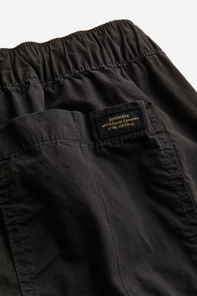 Vintage Lr Elastic Cargo Pant - Washed Black/Trekking Olive - 3