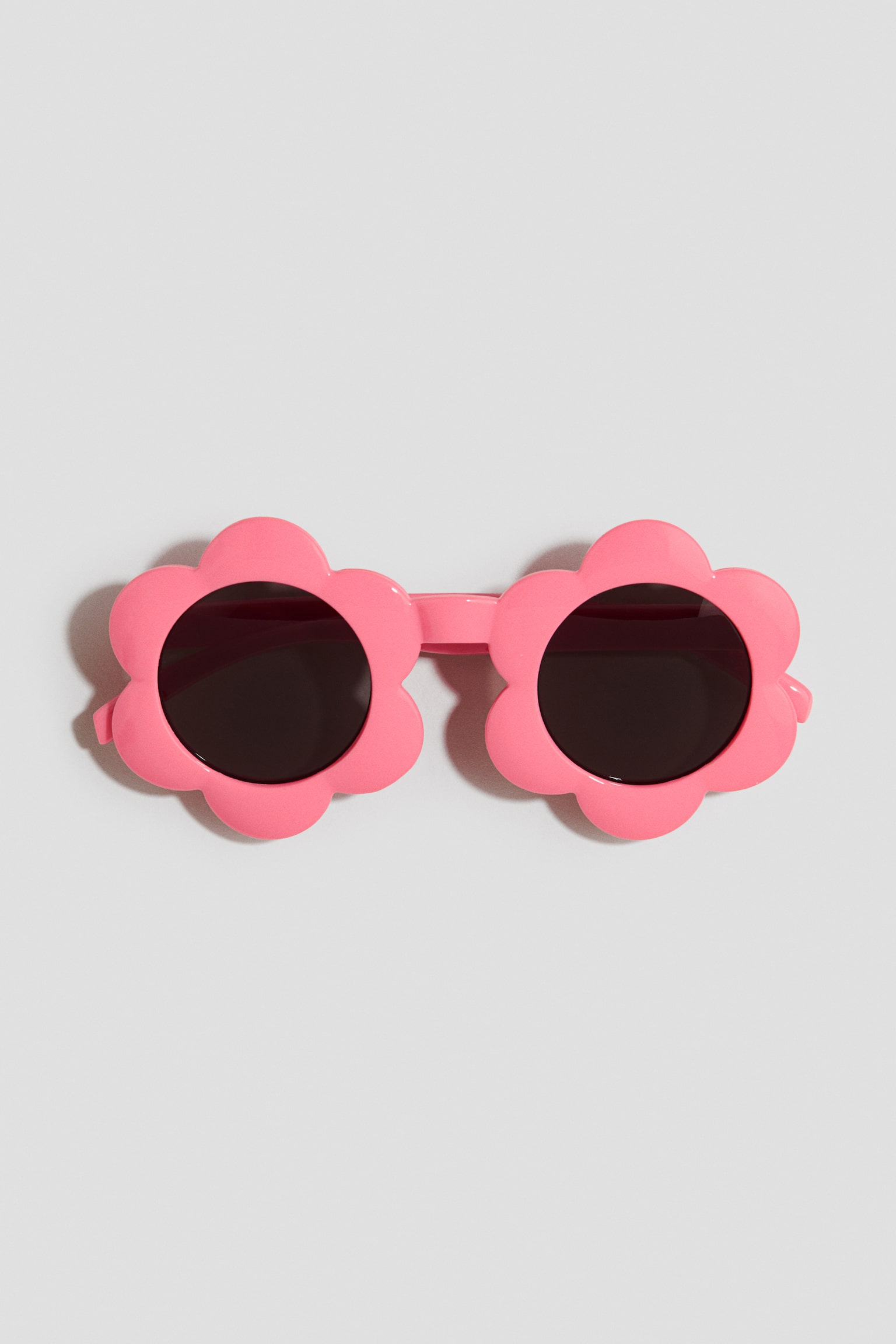 Flower-shaped sunglasses - Pink/Flowers/Pink/Glittery