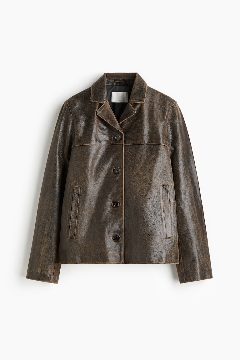 Leather jacket