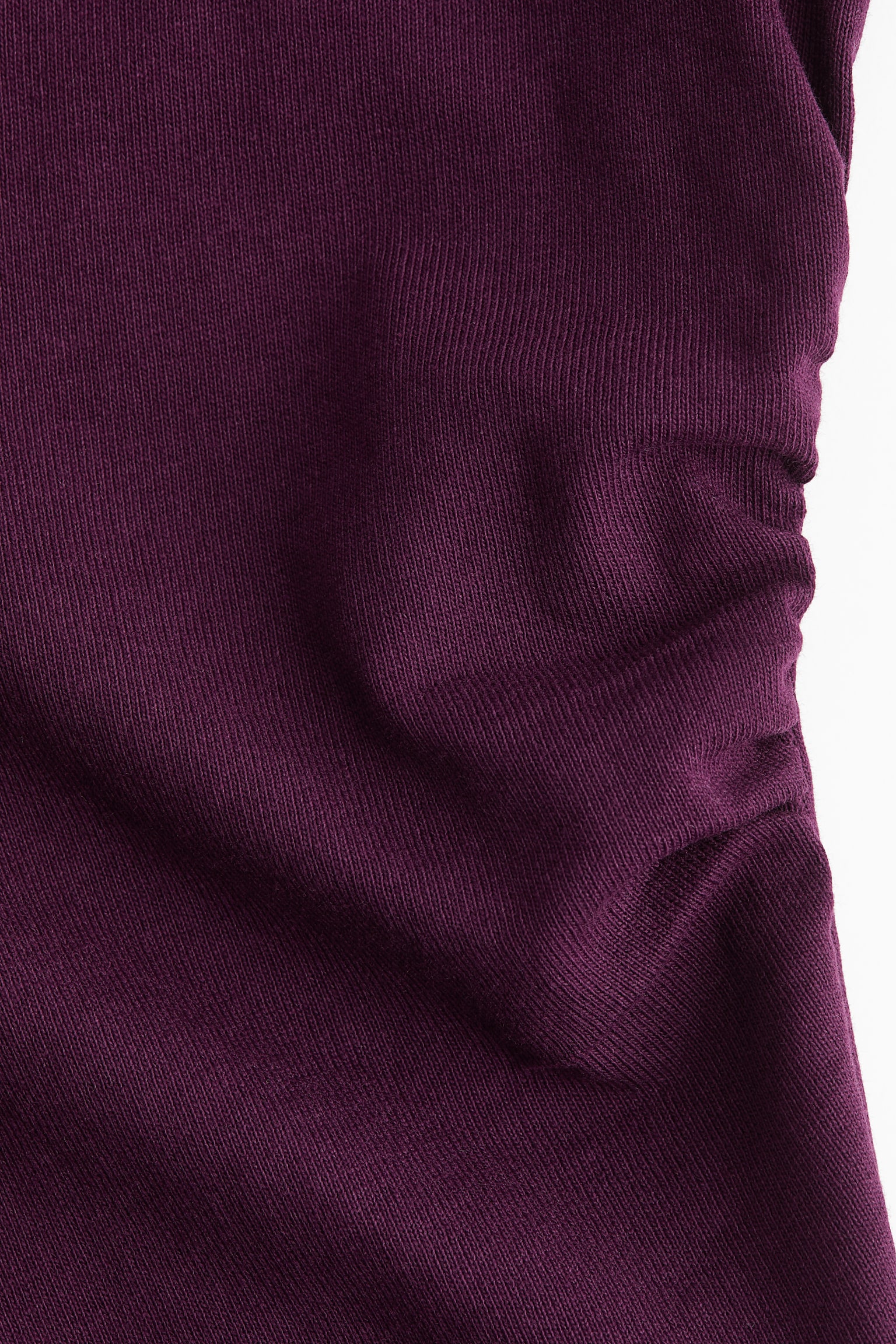 Waisted T-shirt - Dark purple/Black - 3