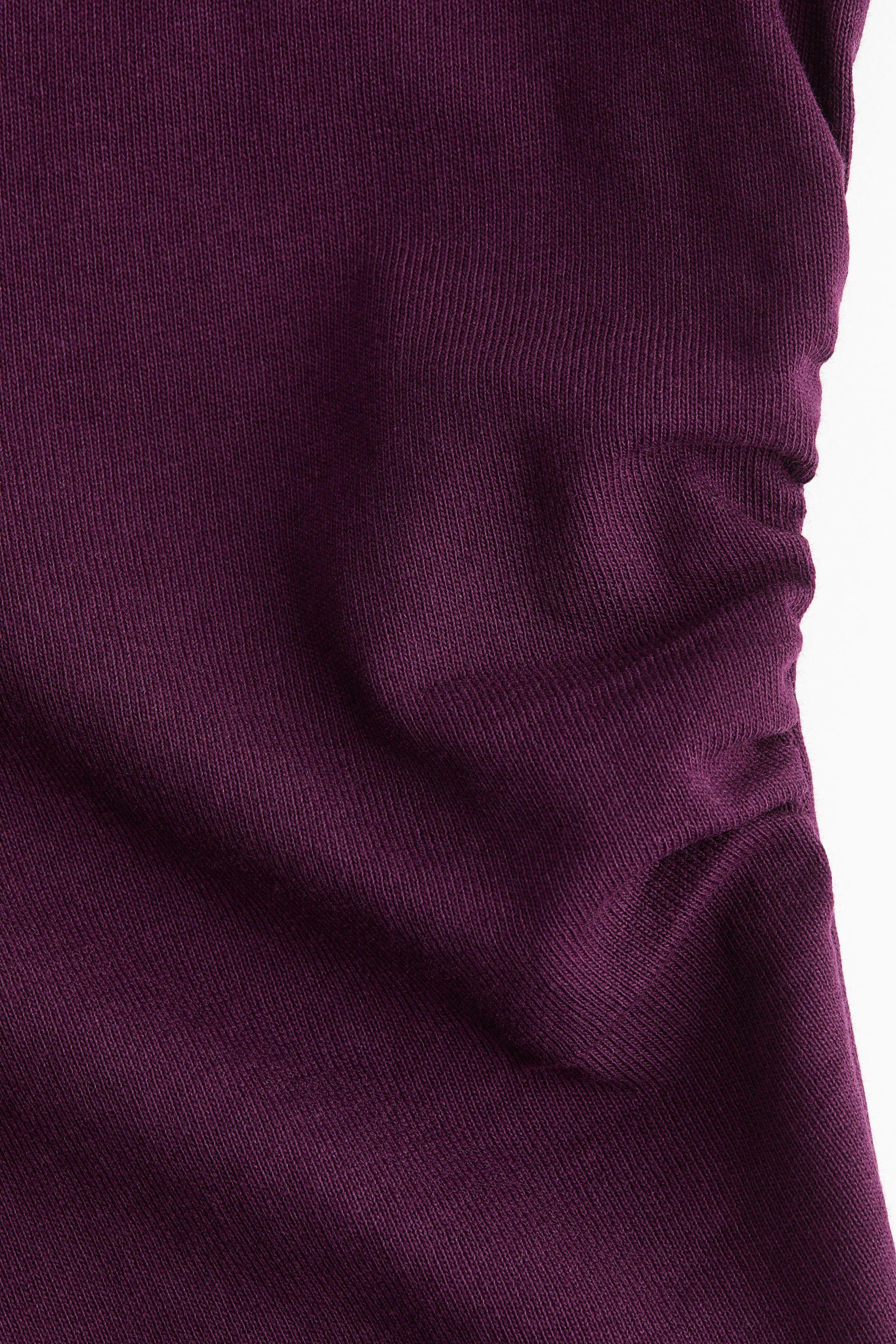 View larger image: T-Shirt with Defined Waist - Dark purple - Ladies | H&M PH 5