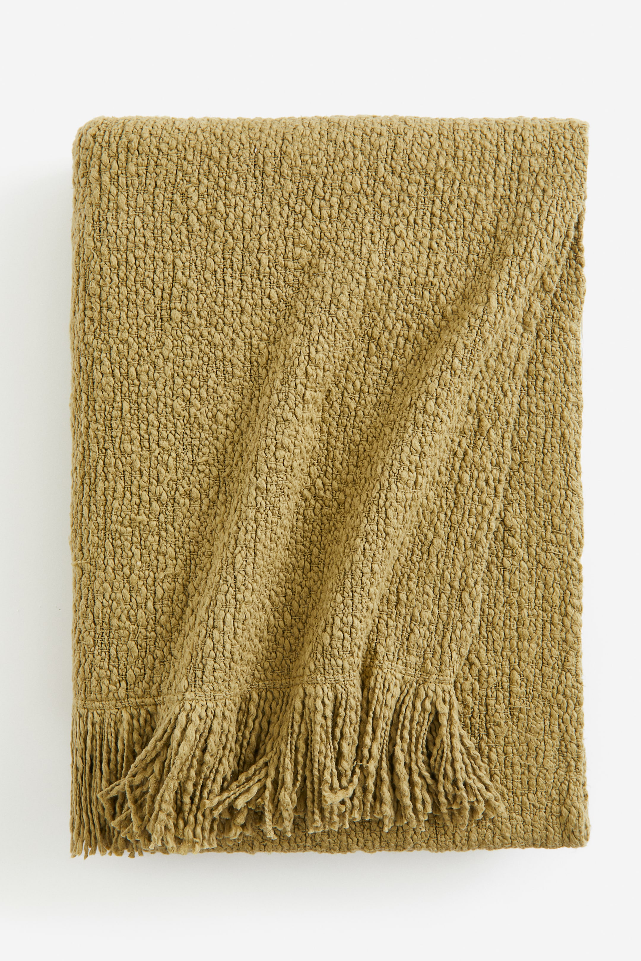 Textured Cotton Throw