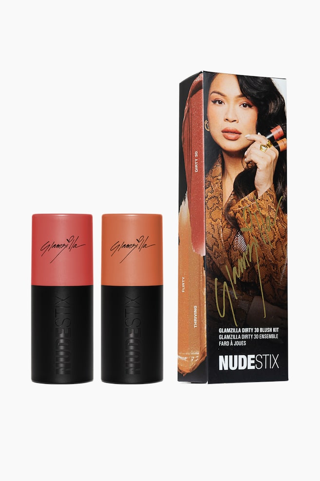 The Glamzilla Dirty 30 Blush Kit - Dirty 30, Flirty, Thriving - 1