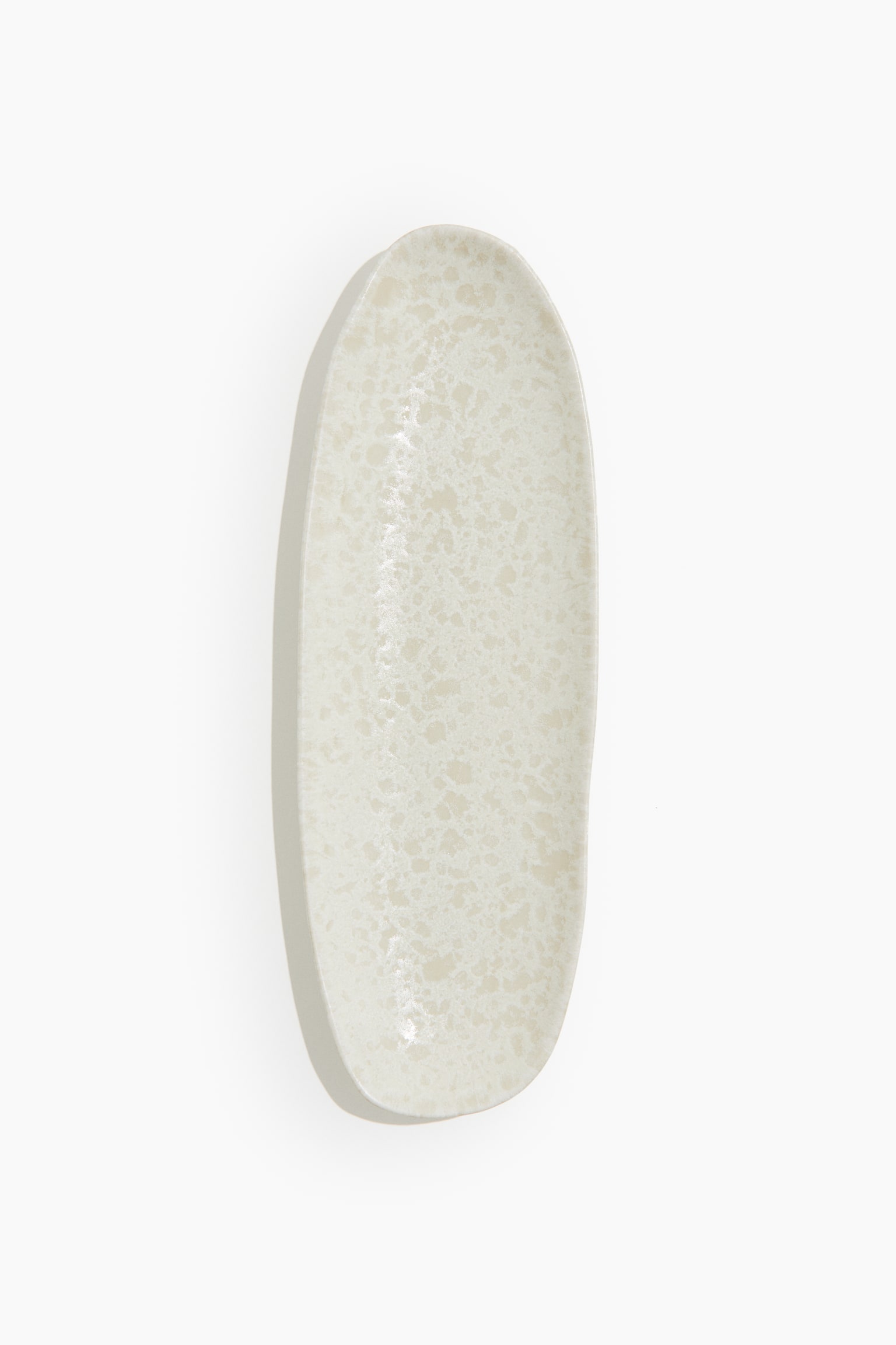 Reactive-glaze serving dish - White - 1