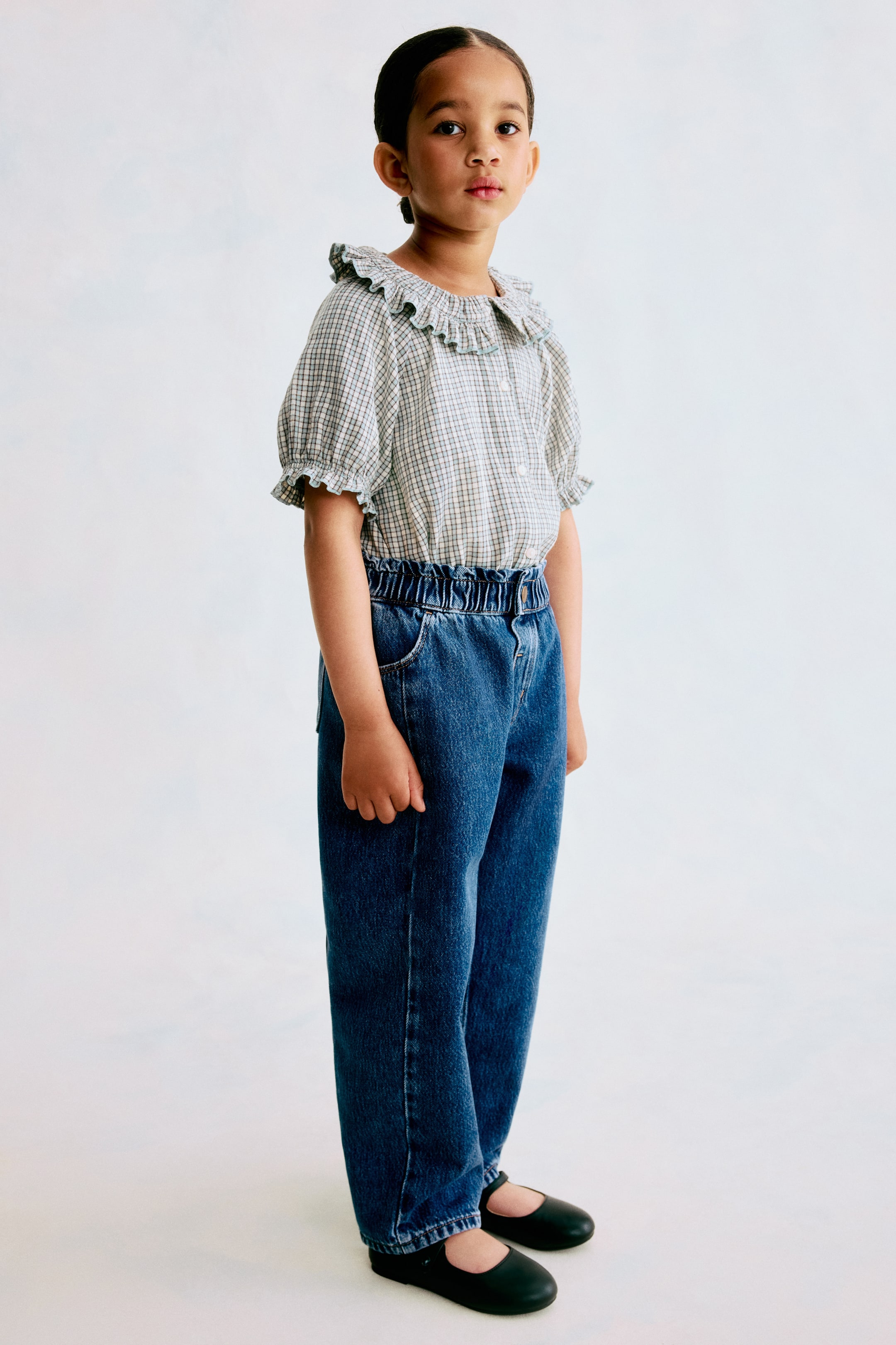 Детские джинсы H&M Tapered Jeans — фото 4