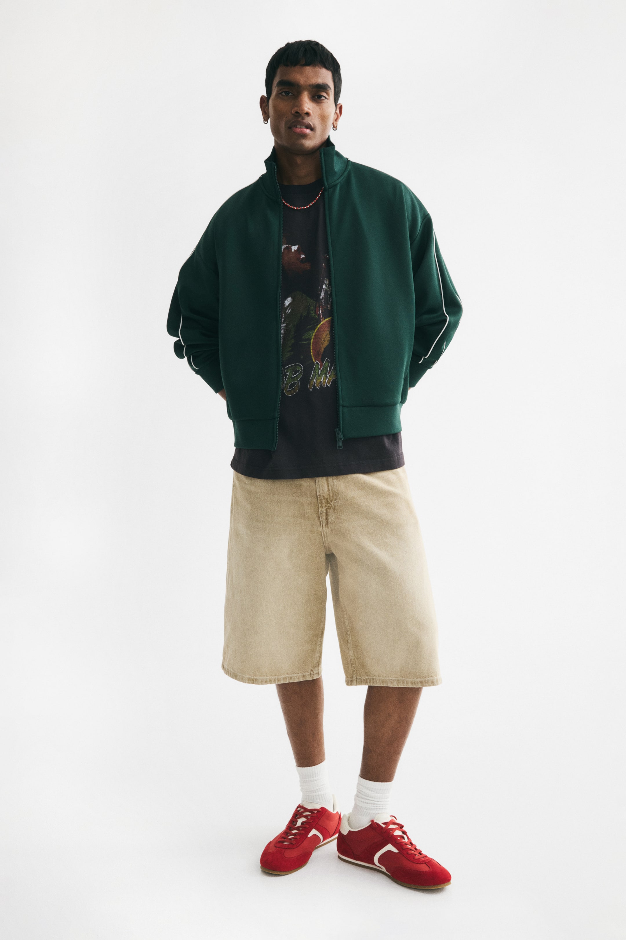 Мужские футболки H&M Oversized Fit T-shirt — фото 3