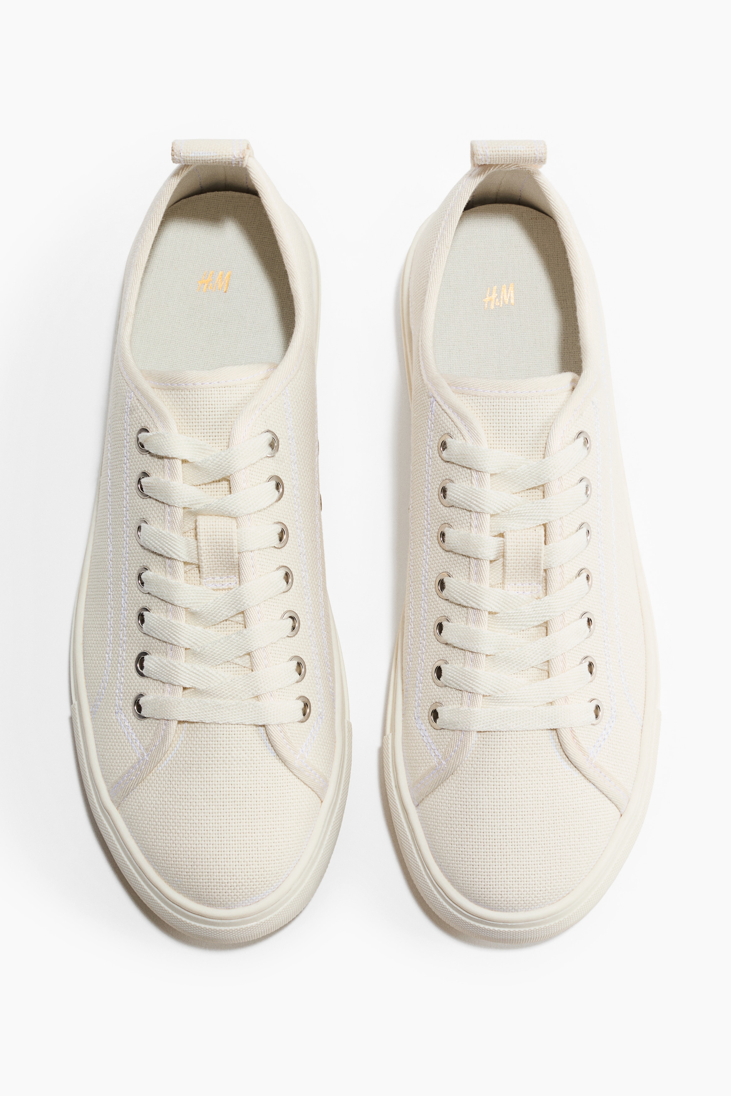 Canvas trainers