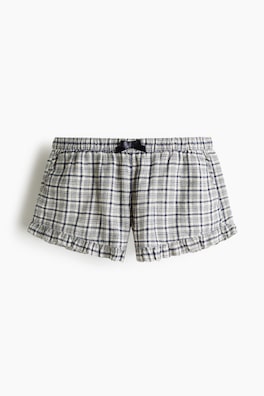 Shorts i bomullstwill