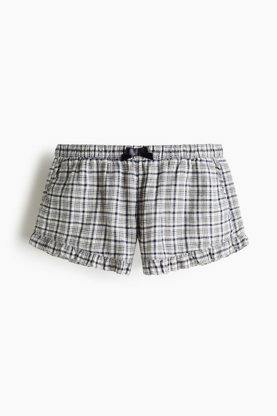 Женские шорты H&M Cotton Twill Shorts