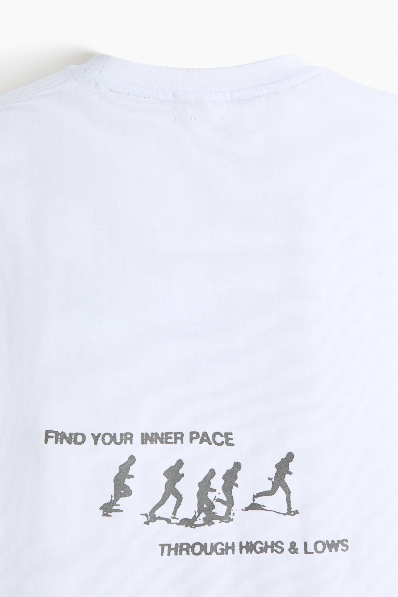 Спортивна майка Loose Fit DryMove™ - Білий/Inner Peace/Темно-сірий - 3