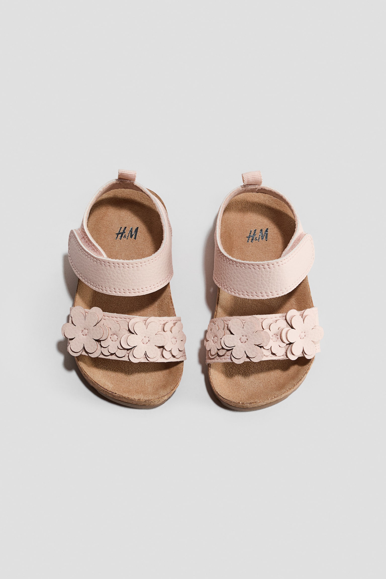 Sandals - Light pink/Gold-coloured/Beige/Light khaki green