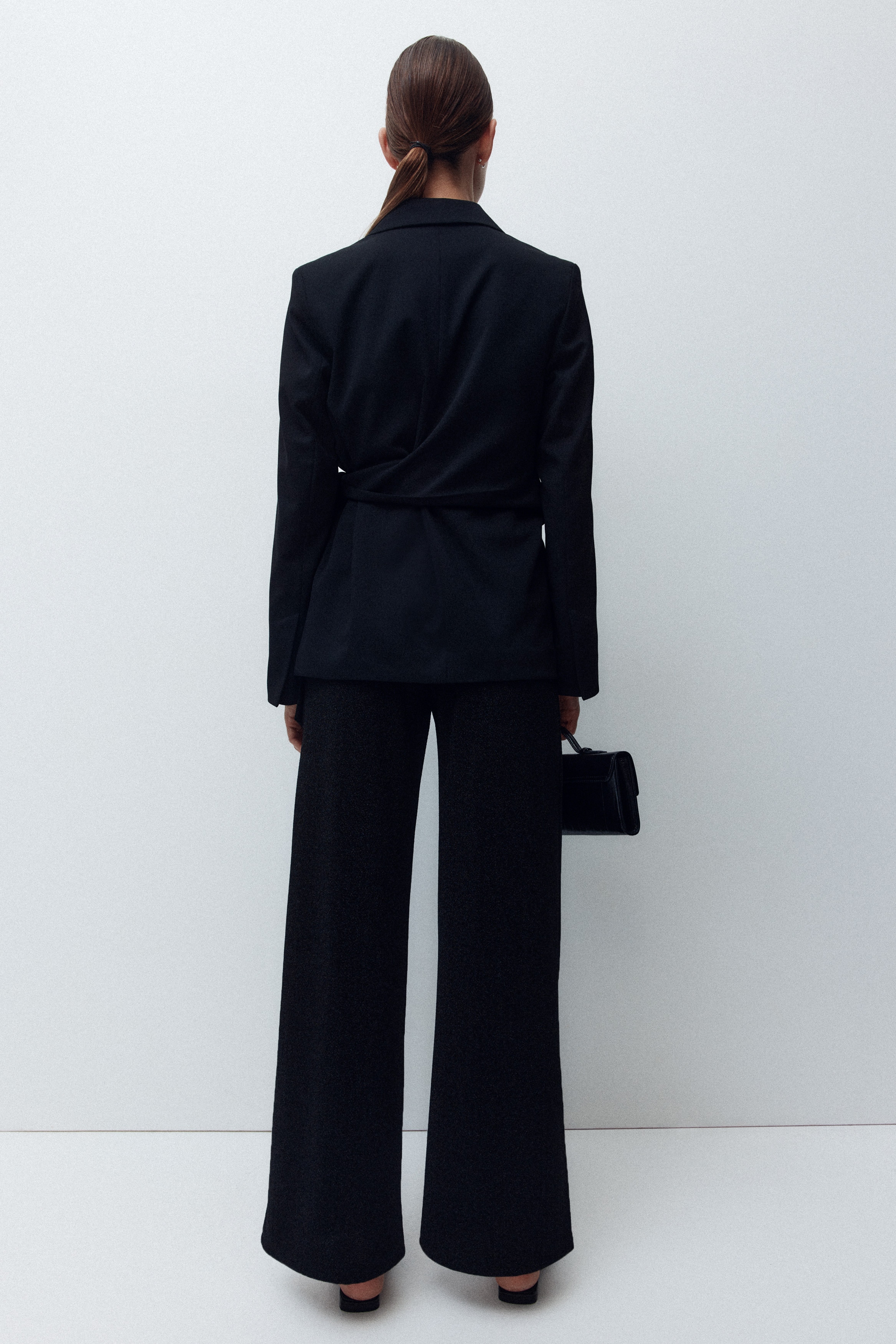 Women's Black MAMA Straight Pants | H&M US