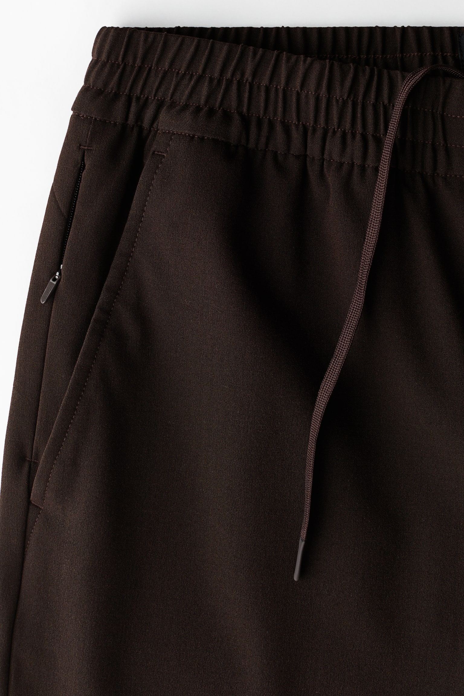 Штани Four-way Stretch Regular Fit без застібки - Темно-коричневий/Чорний/Темно-синій/Темно-коричневий/Темно-сірий - 7