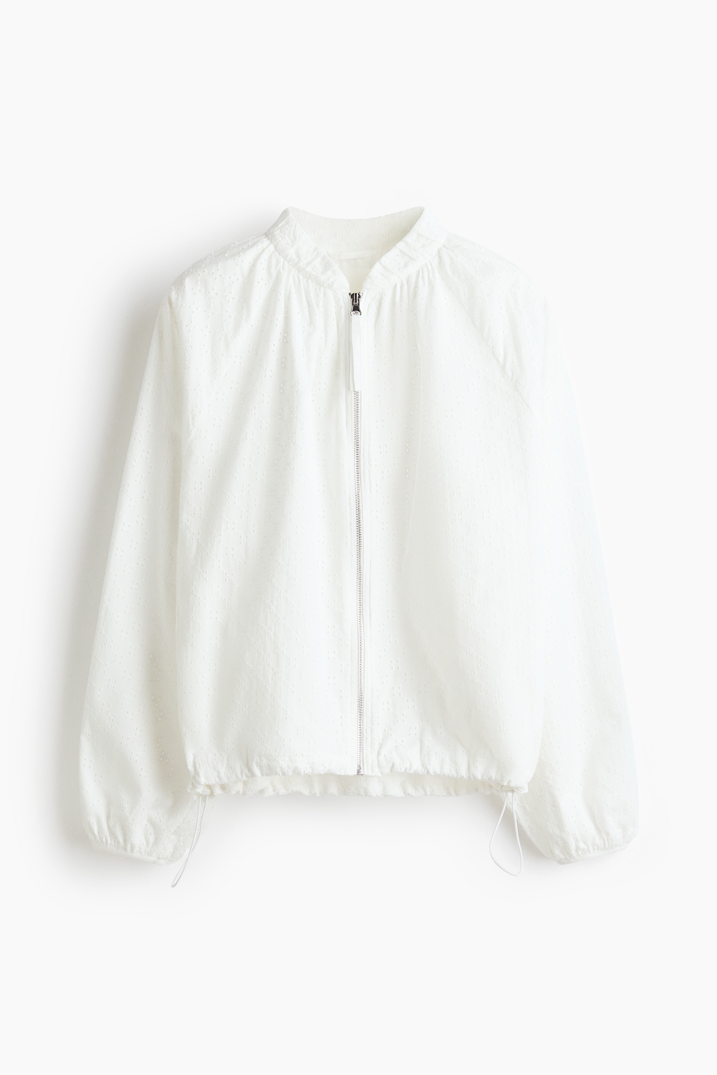 Eyelet-Embroidered Blouson Jacket from H&M - $69.99
