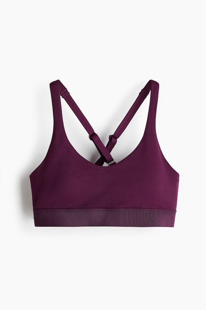 Top de sport matelassé DryMove™ - Prune lilas/Blanc/Noir/Lilas ancien/Violet foncé/Violet ancien clair/Menthe/Blanc - 1