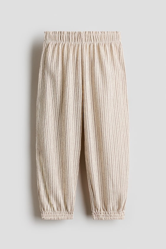 Детские брюки H&M Textured Jersey Pants