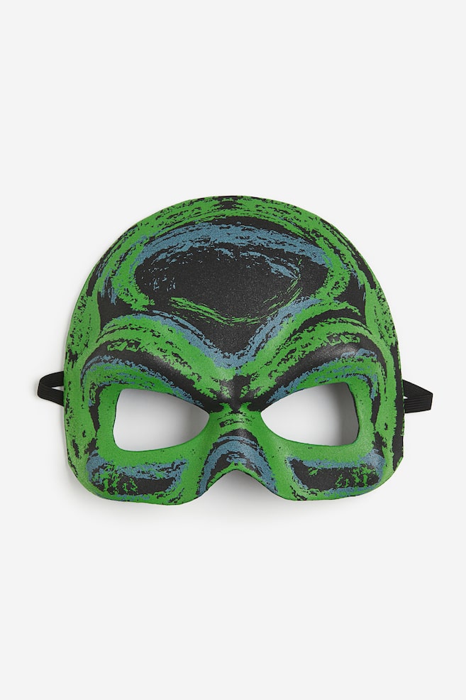 Fancy dress mask - Green - 1