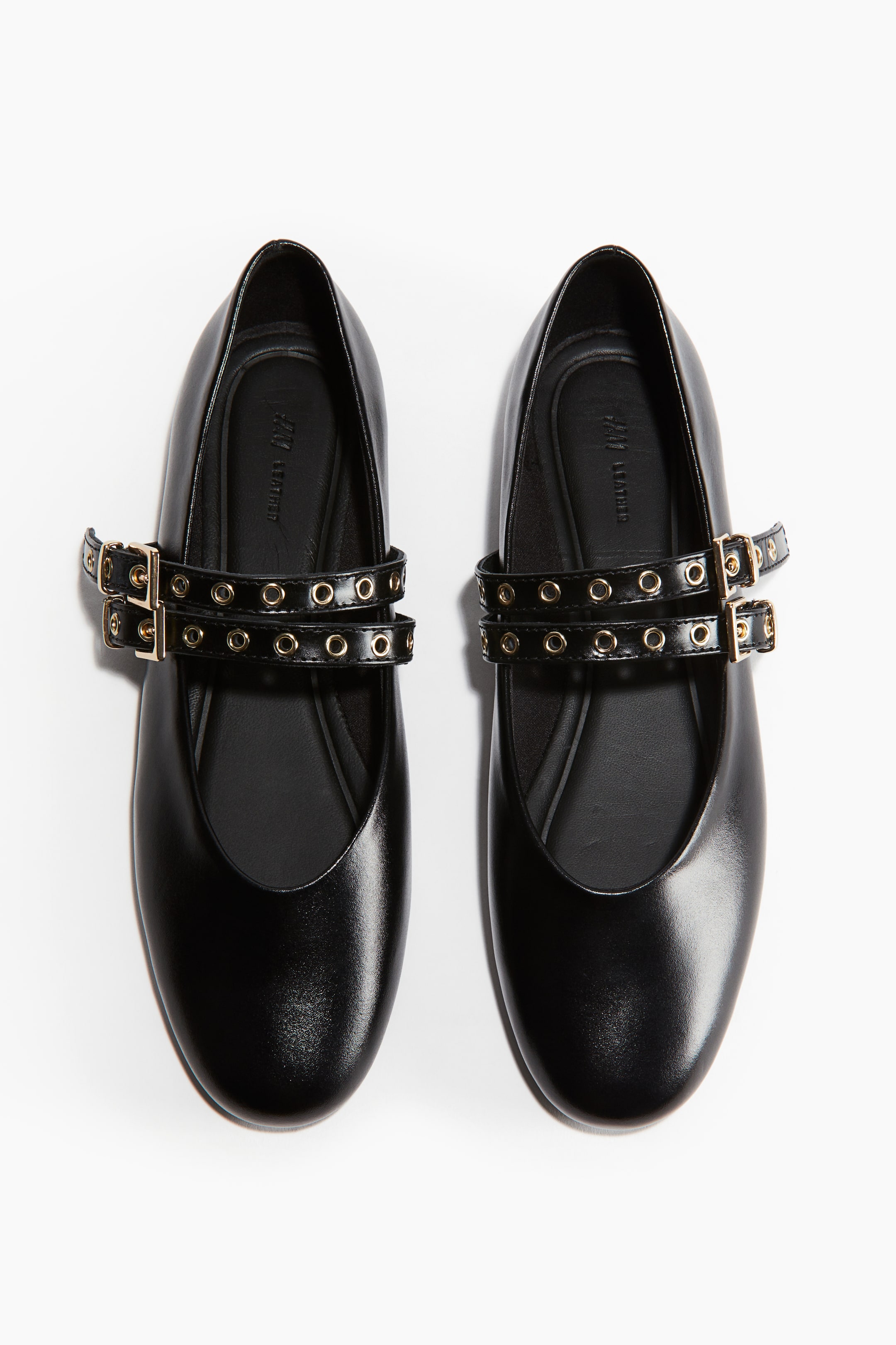 Leather Ballet Flats