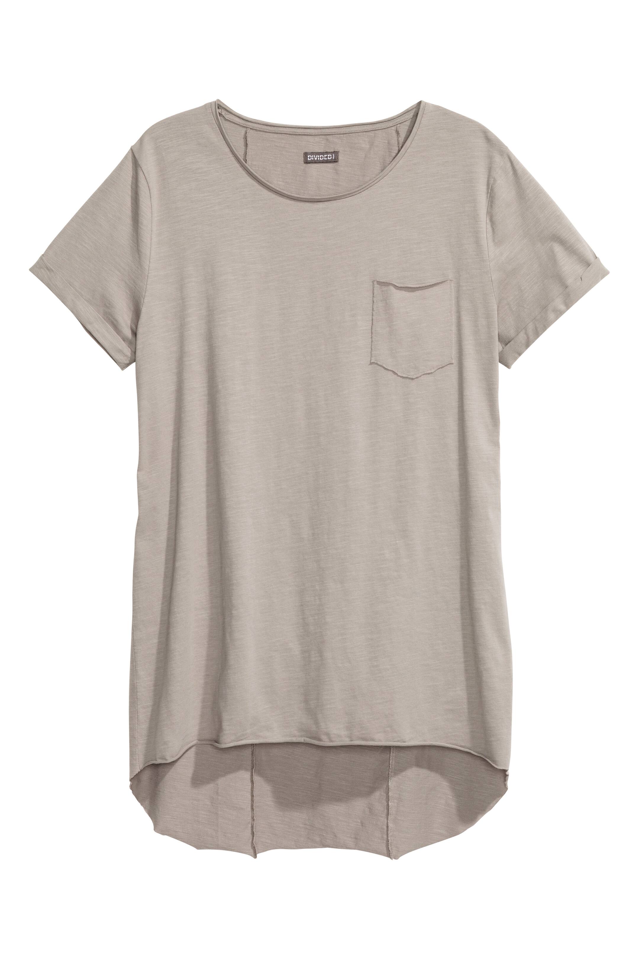 View larger image: Long T-shirt - Mole - Men | H&M GB 1