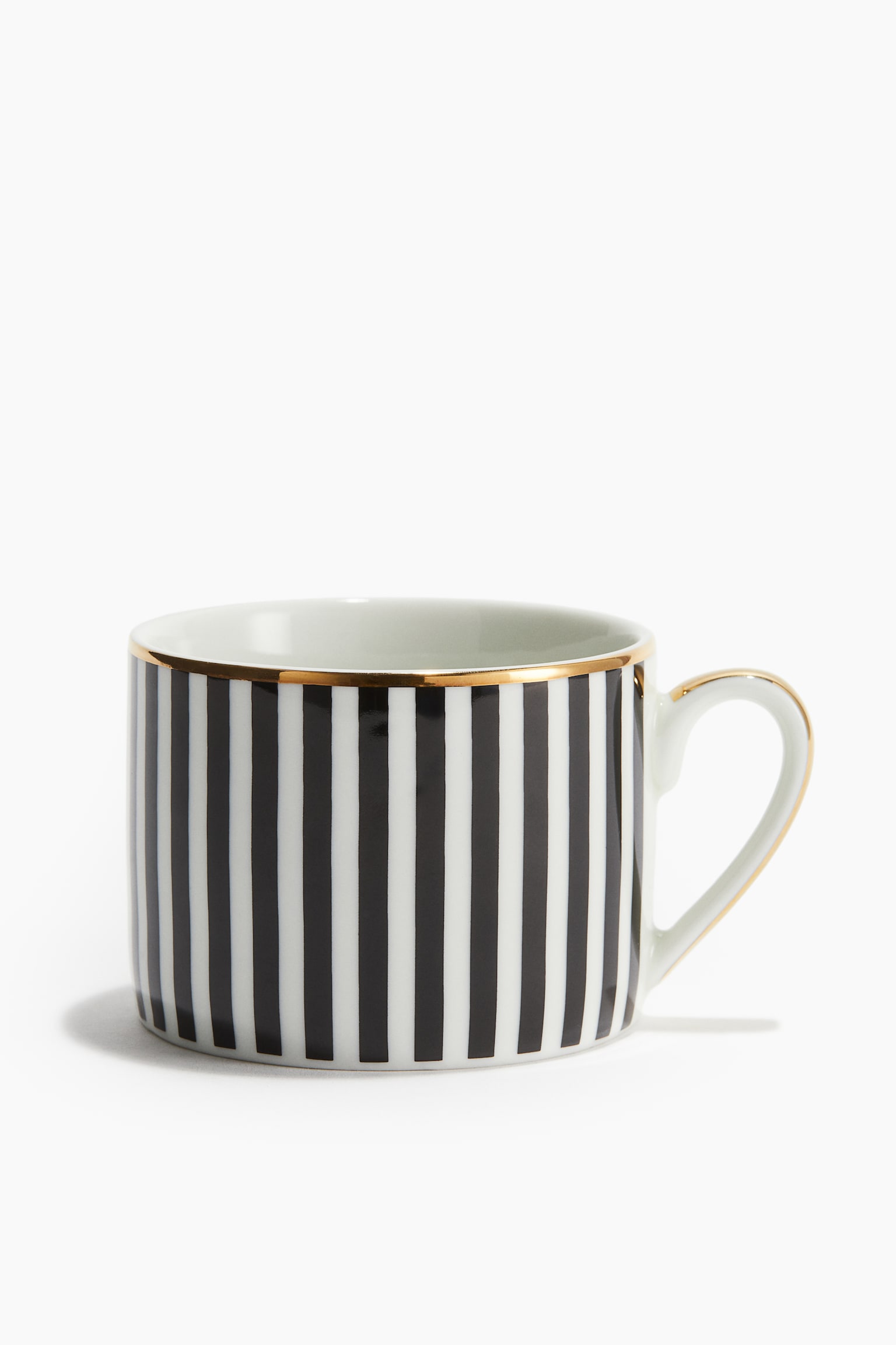 Porcelain cup - White/Striped/Black/Patterned/Light beige/Patterned/White/Leopard print/Light dusty pink/Black - 1