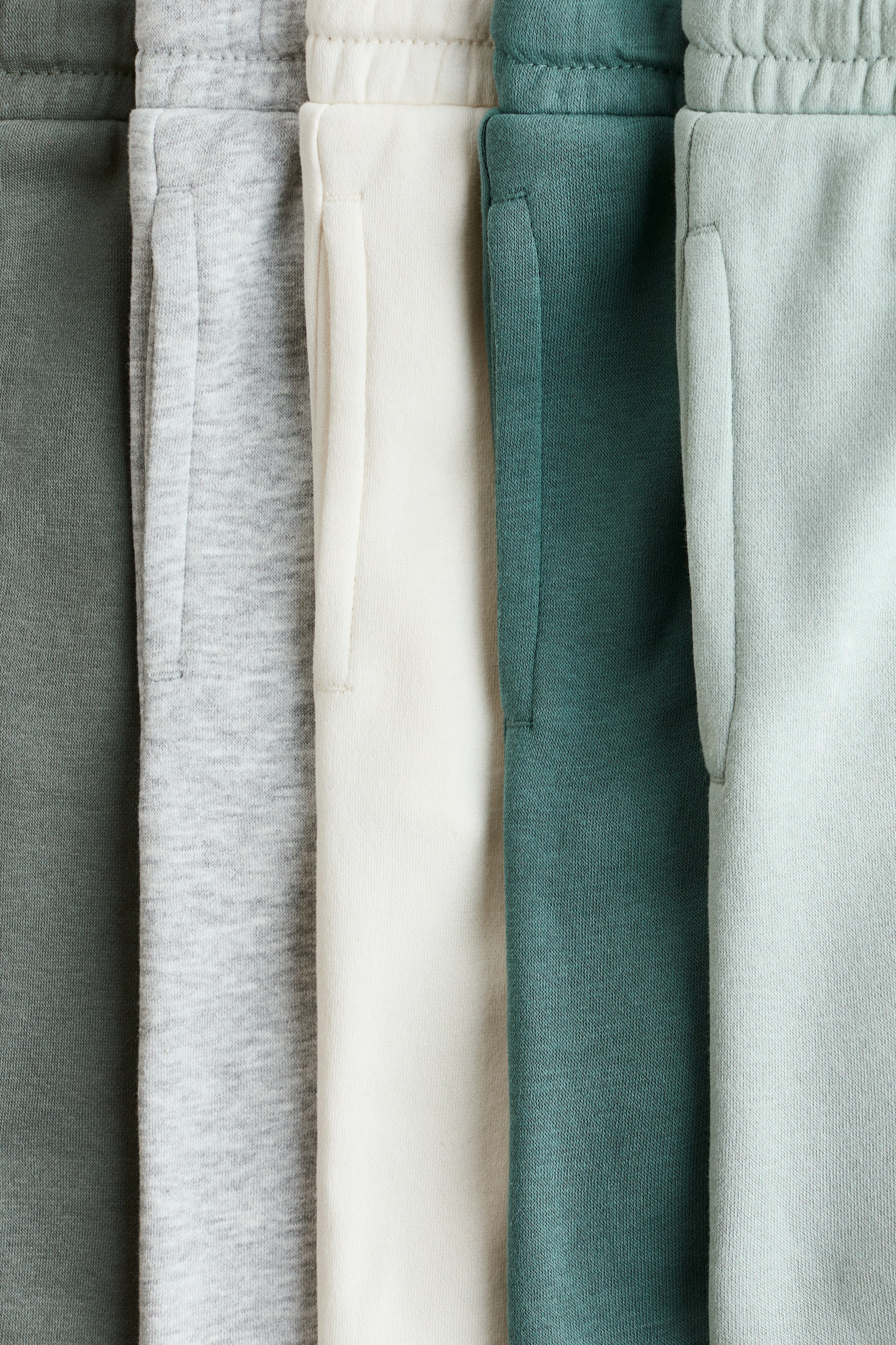 5-Pack Knee-Length Sweatshorts