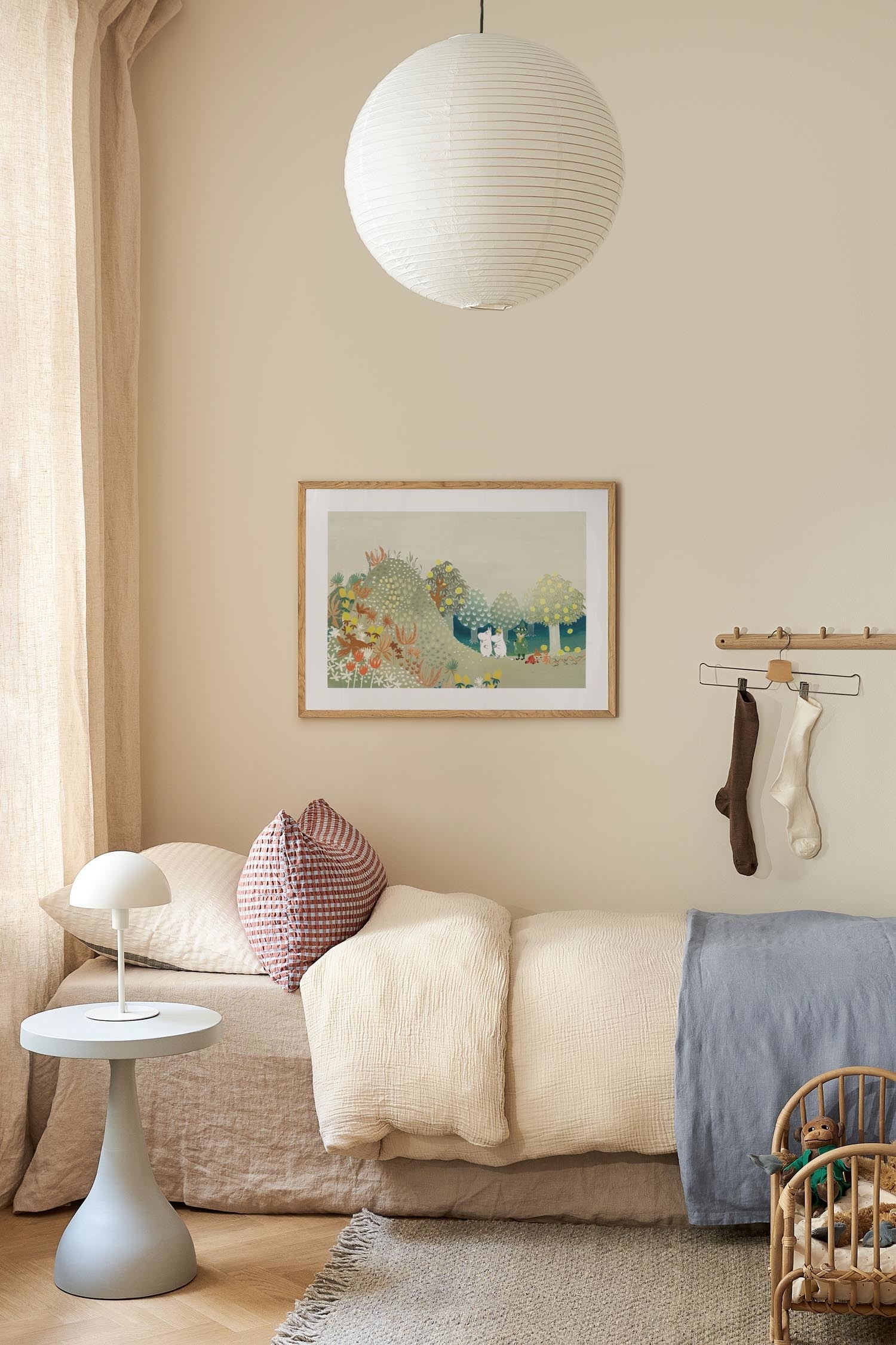 Jungle In The Moominvalley Poster - Beige