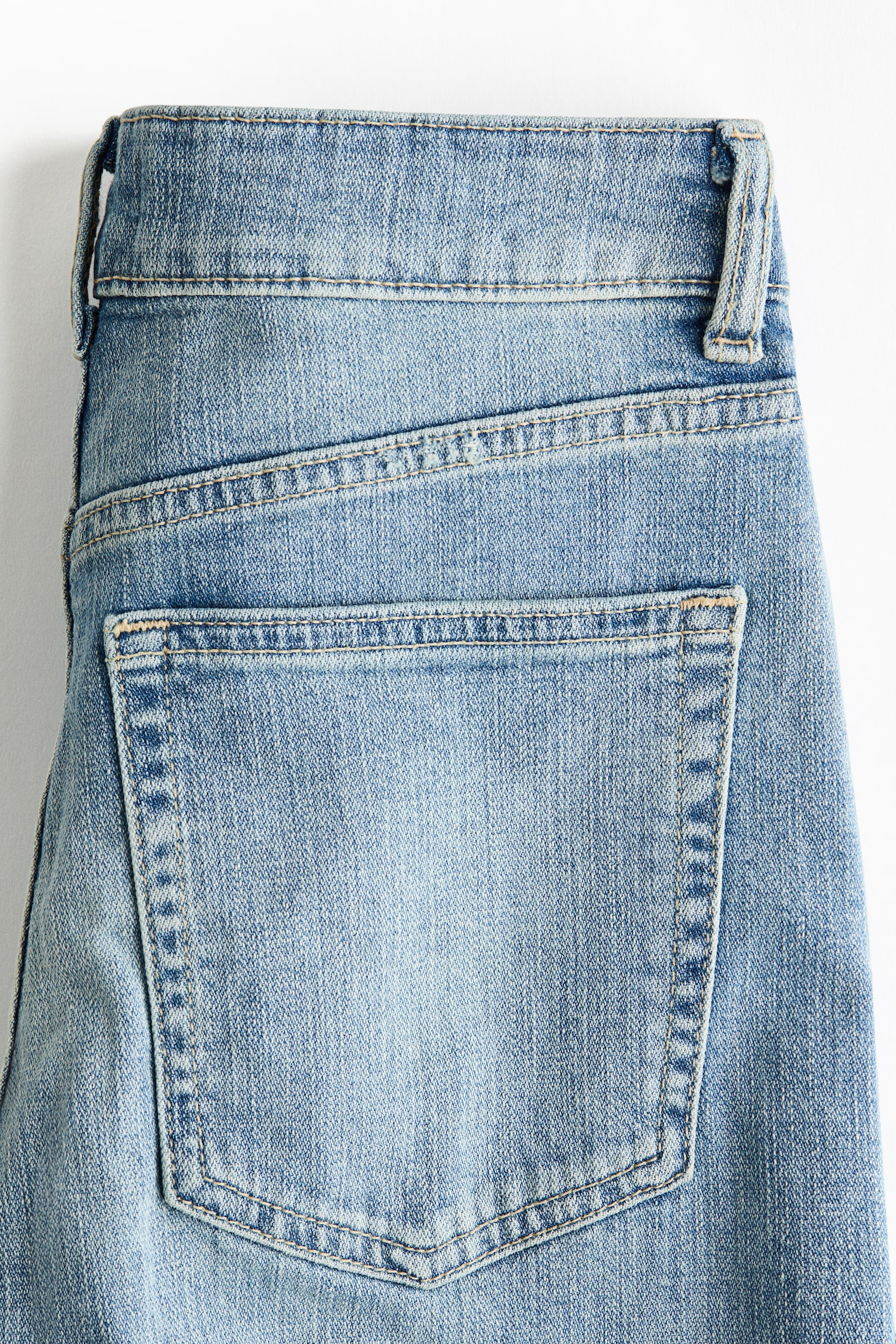 Wide High Waist Jeans - Svetla teksas plava/Tamnosmeđa/Teksas plava/Mornarsko teksas plava/Mornarsko teksas plava/Tamna teksas plava/Isprana teksas plava/Svetla teksas plava/Bela/Tamna teksas plava/Tamna teksas siva/Bež/Teksas plava/Crna - 4