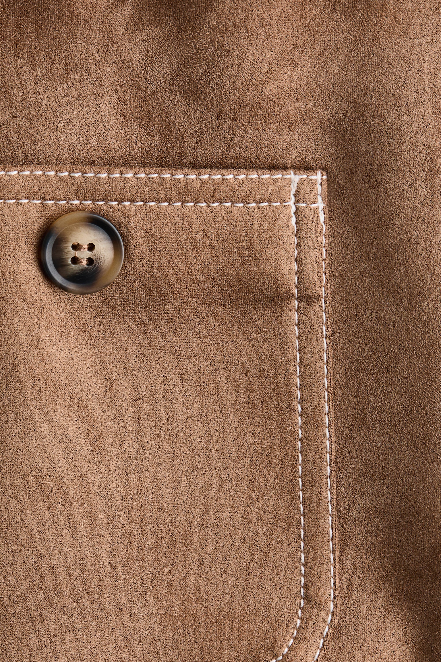 Bukser i jersey - Mørk beige - 5