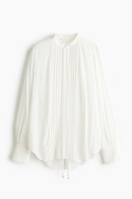 Blus med stråveck
