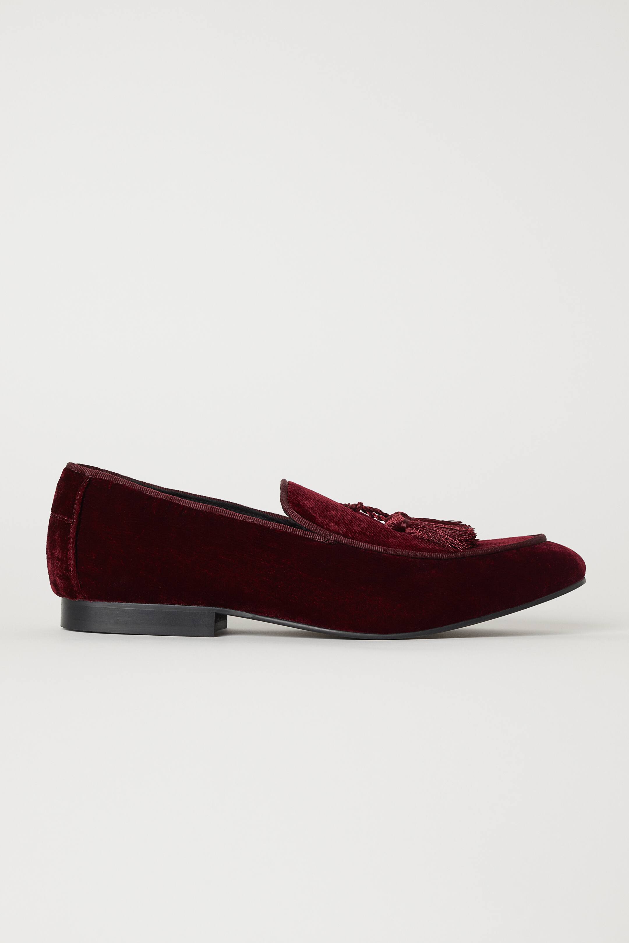 View larger image: Tasselled loafers - Burgundy - Men | H&M 1