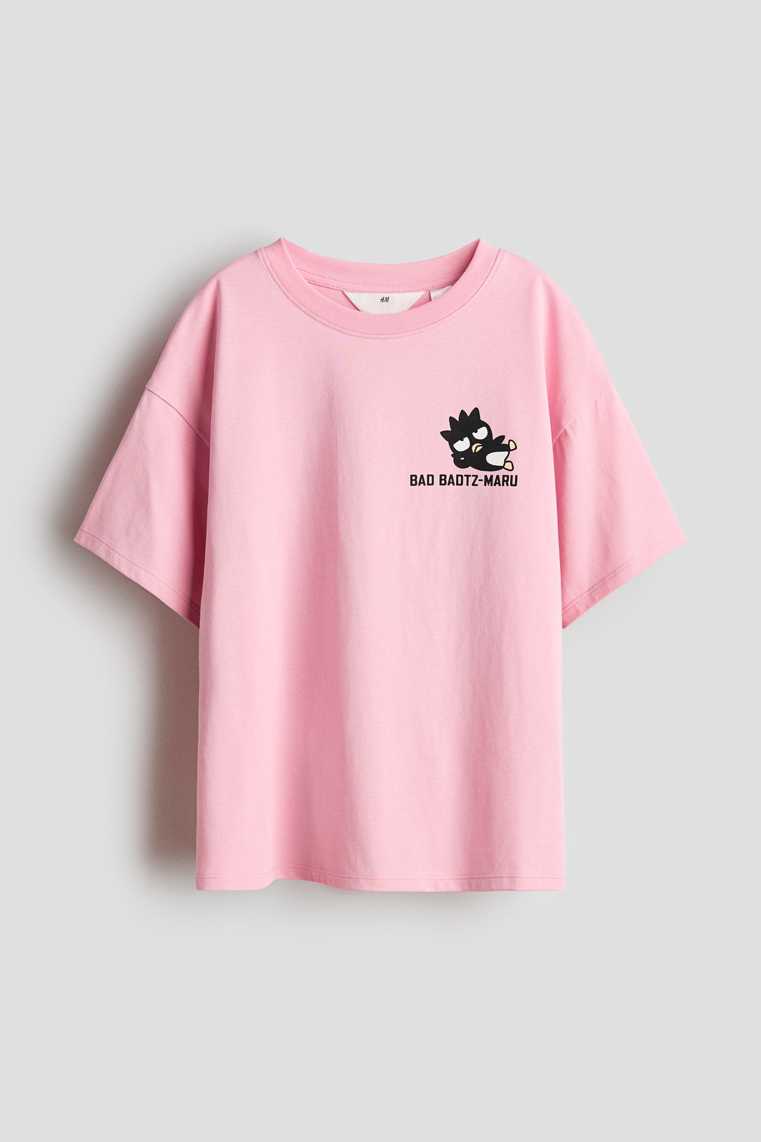 Playera de algodón con diseño - Rosa/Badtz-Maru/Rosa claro/Miffy/Morado/SmileyWorld®/Beige oscuro/SmileyWorld®/Blanco/Hello Kitty/Rosa claro/My Melody/Rosa claro/Mickey Mouse - 1