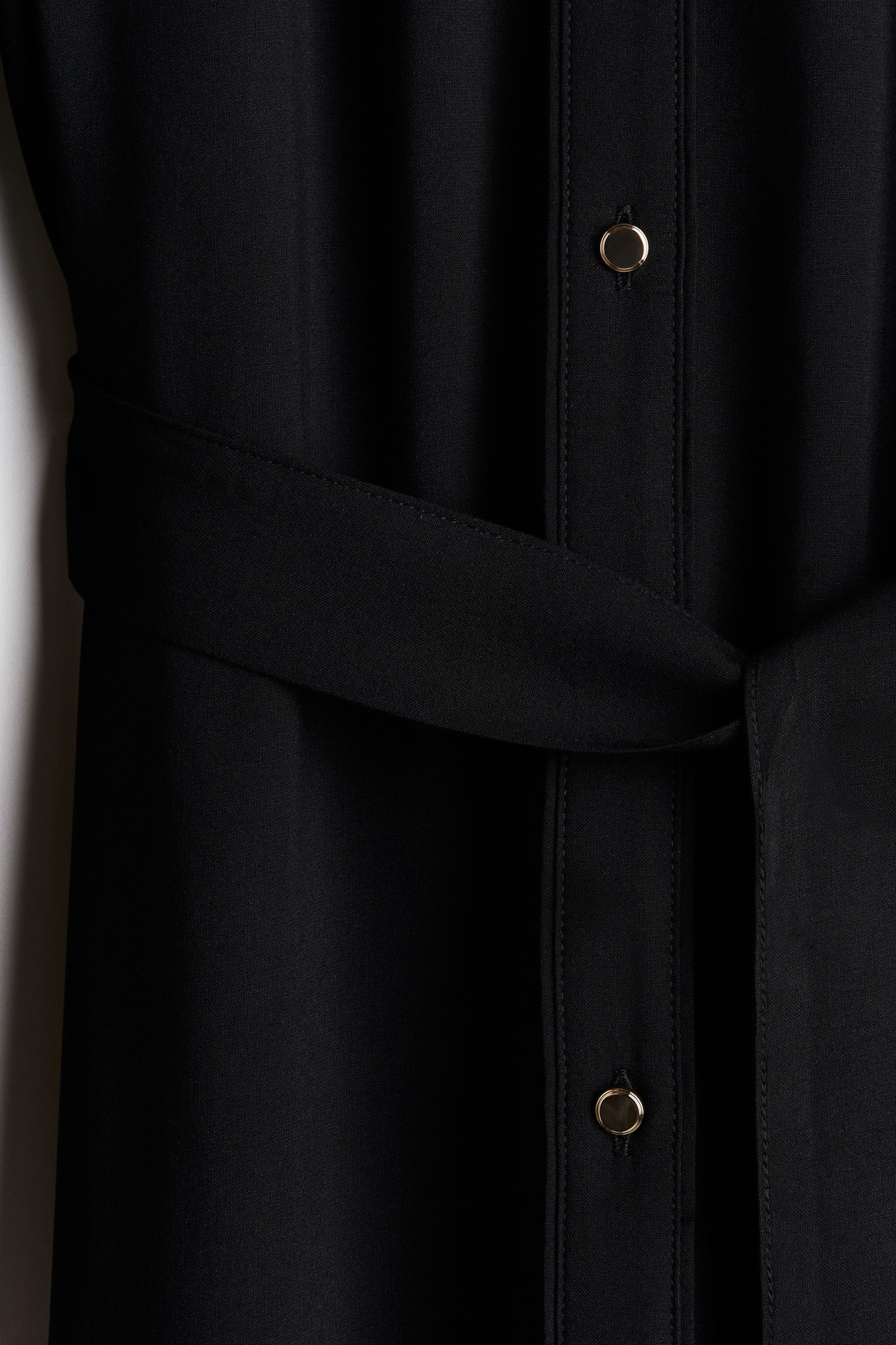 Tie-Belt Shirt Dress - image 3